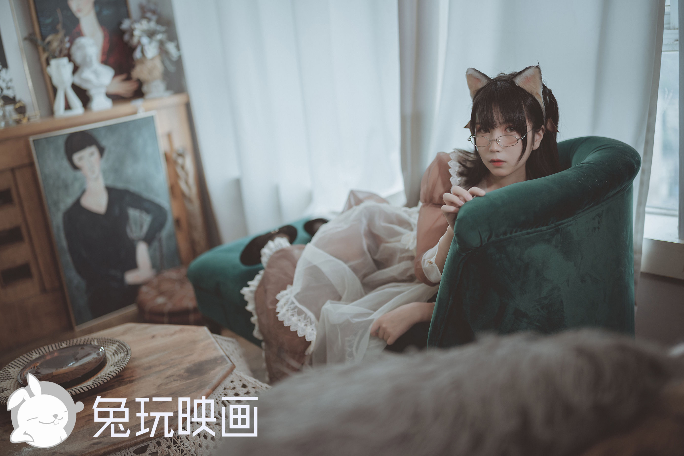 [兔玩映画] - 猫耳透明女仆
