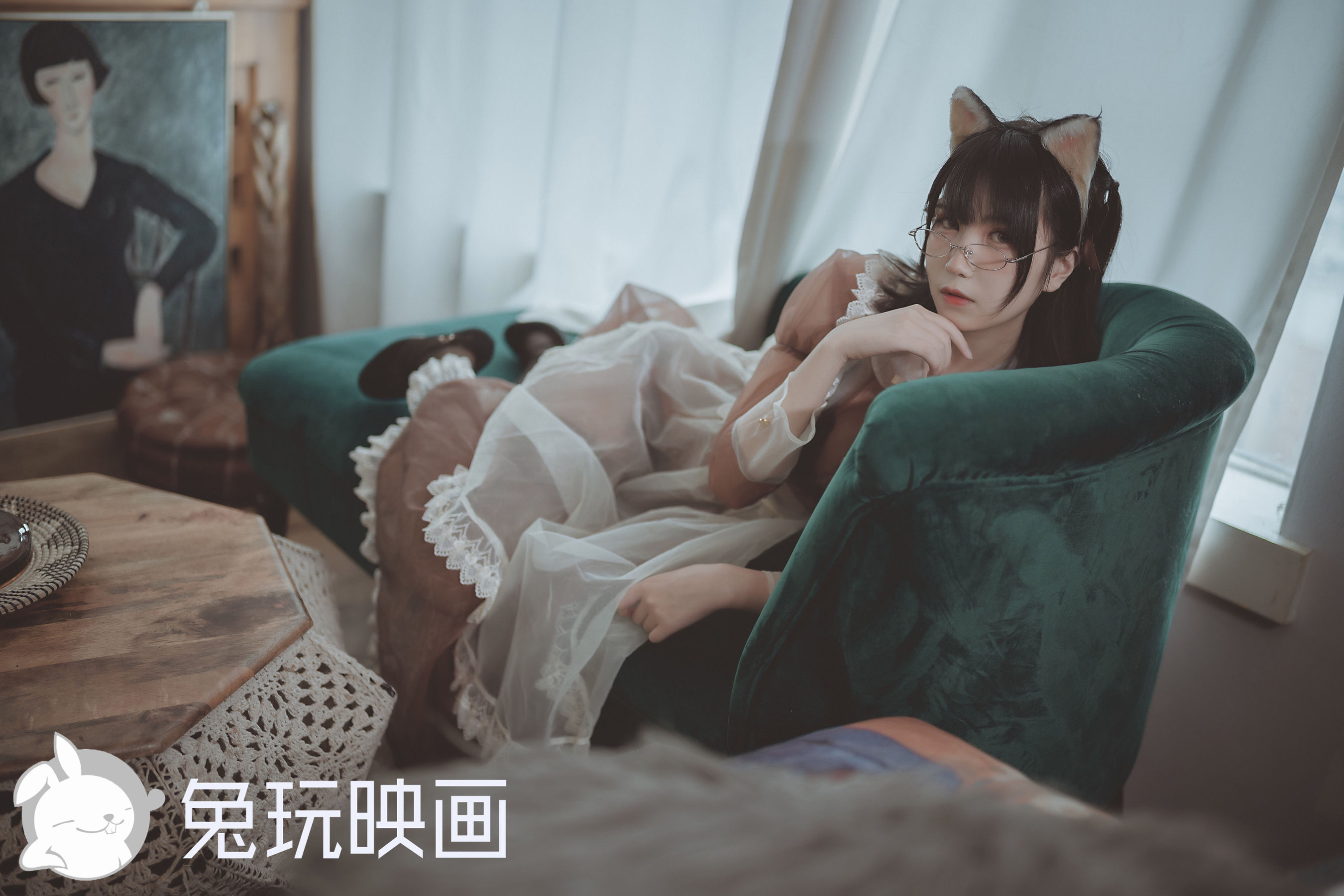 [兔玩映画] - 猫耳透明女仆
