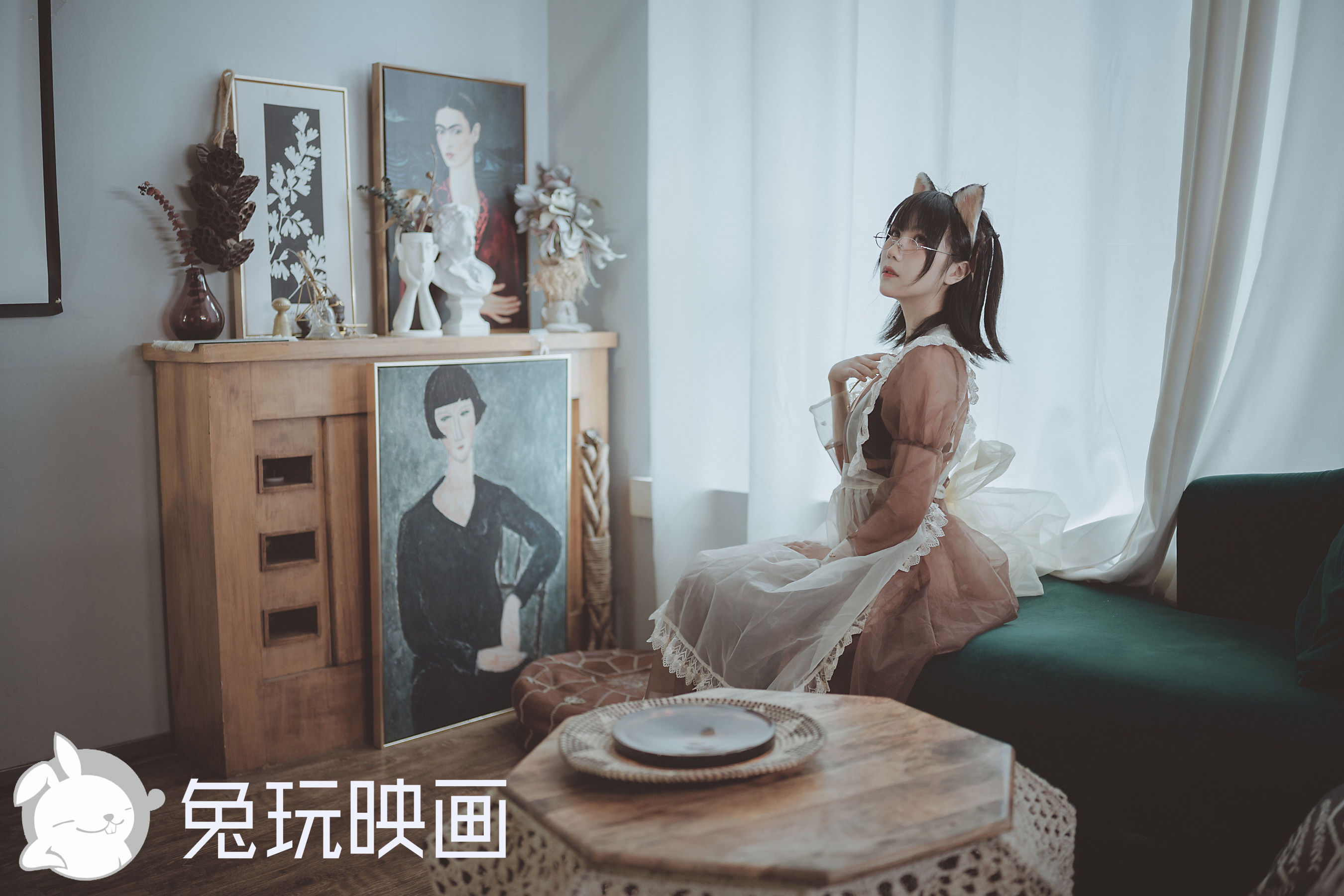 [兔玩映画] - 猫耳透明女仆