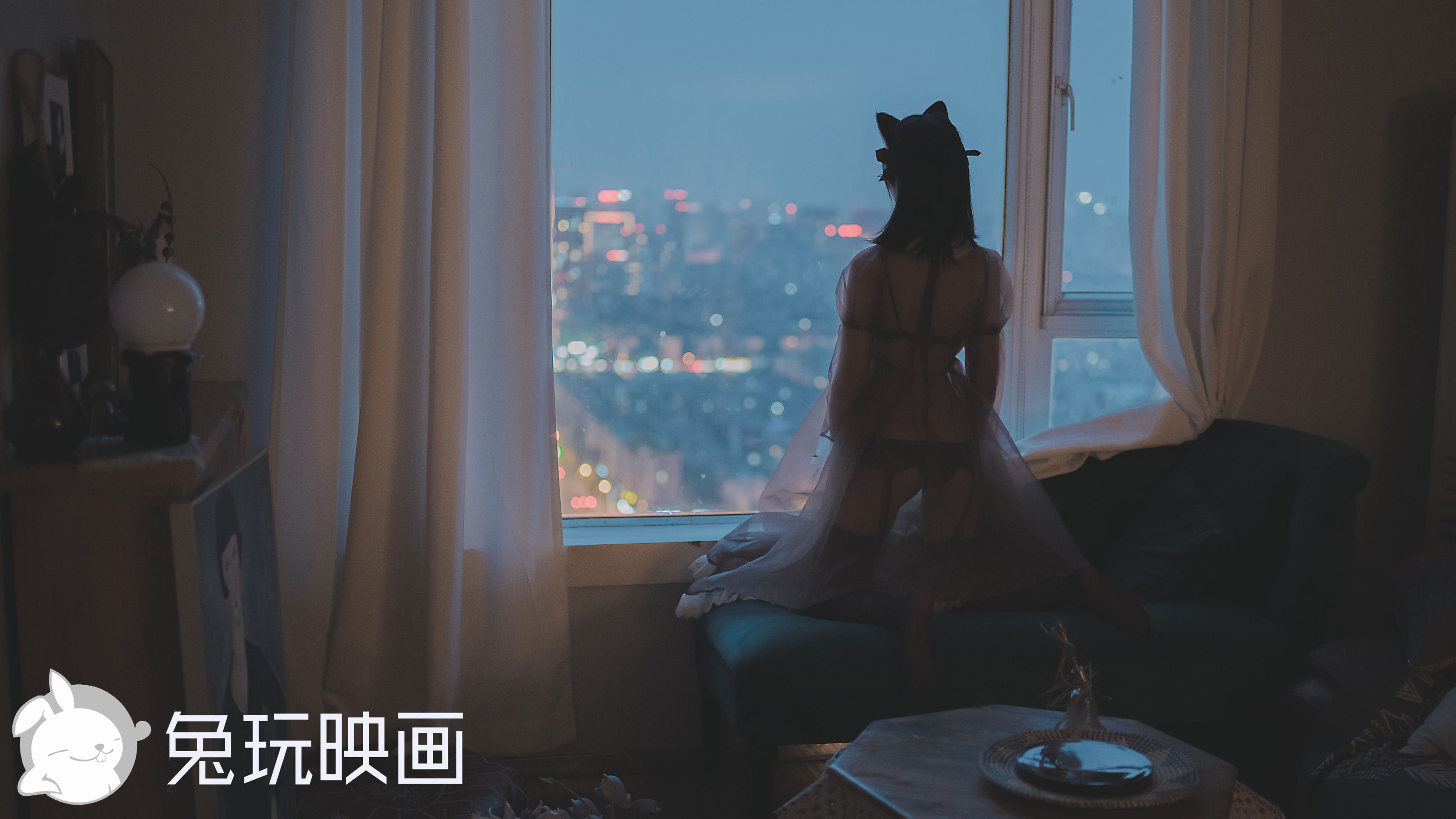 [兔玩映画] - 猫耳透明女仆