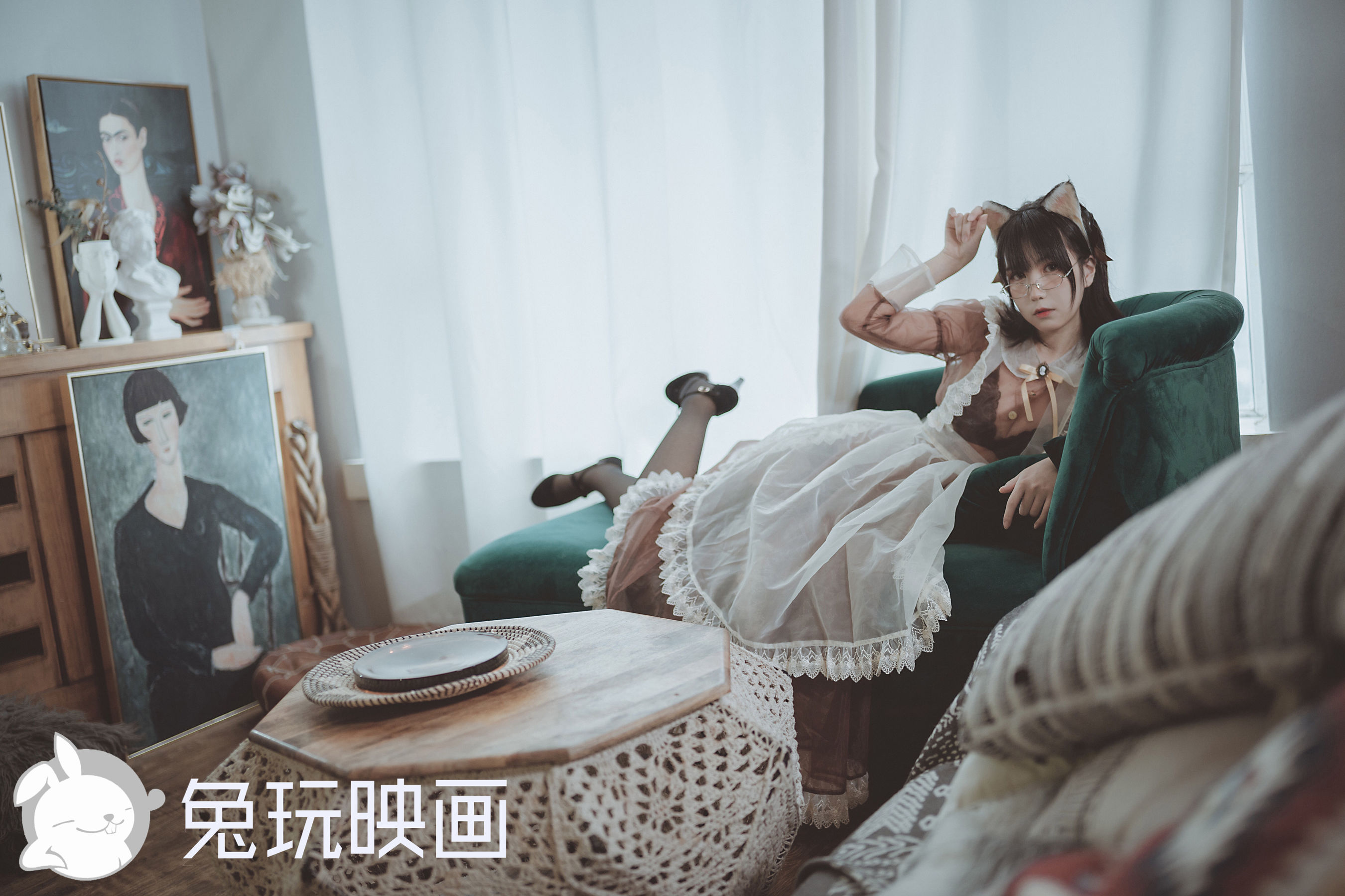 [兔玩映画] - 猫耳透明女仆