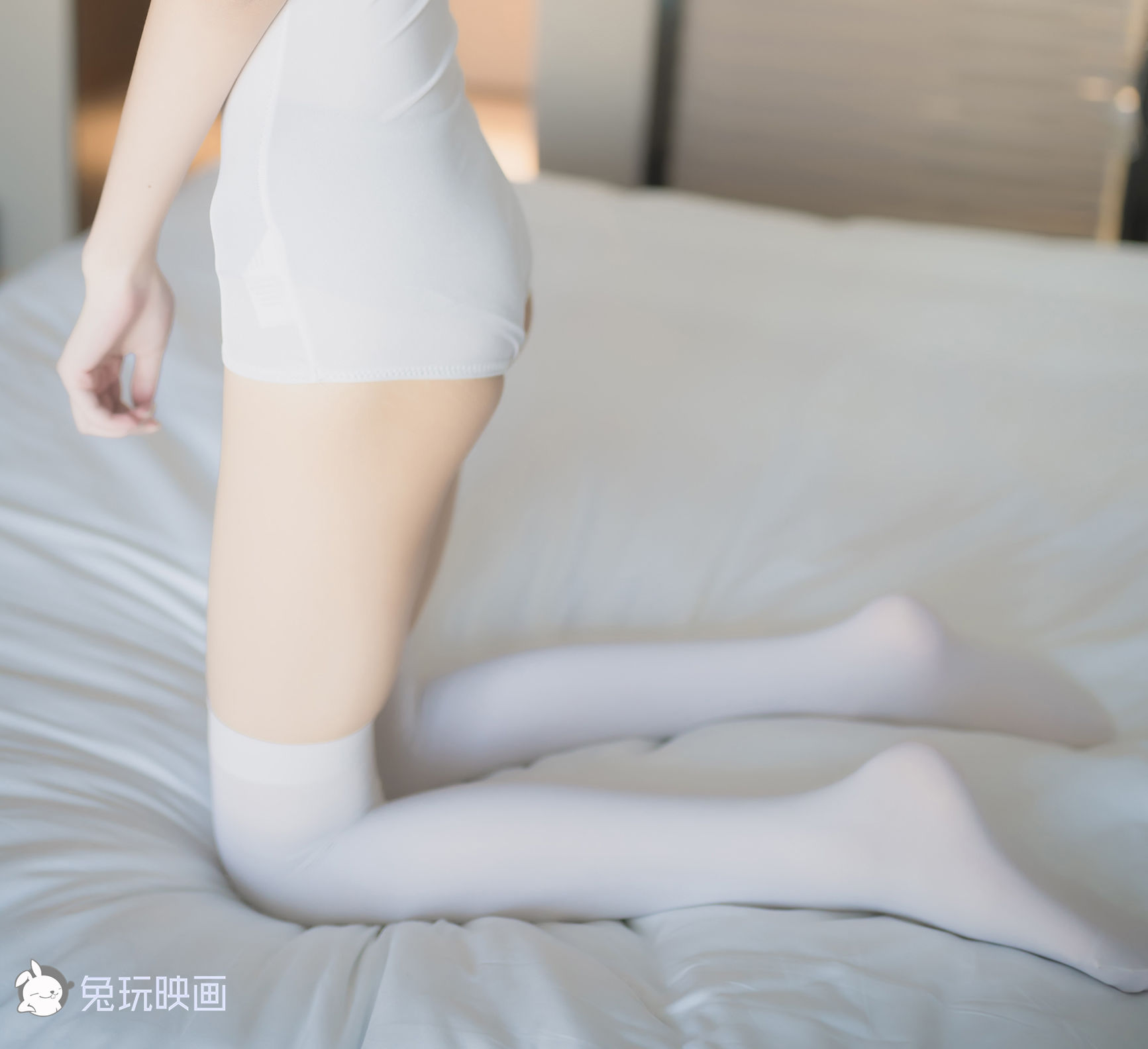 [兔玩映画] - 白丝死库水