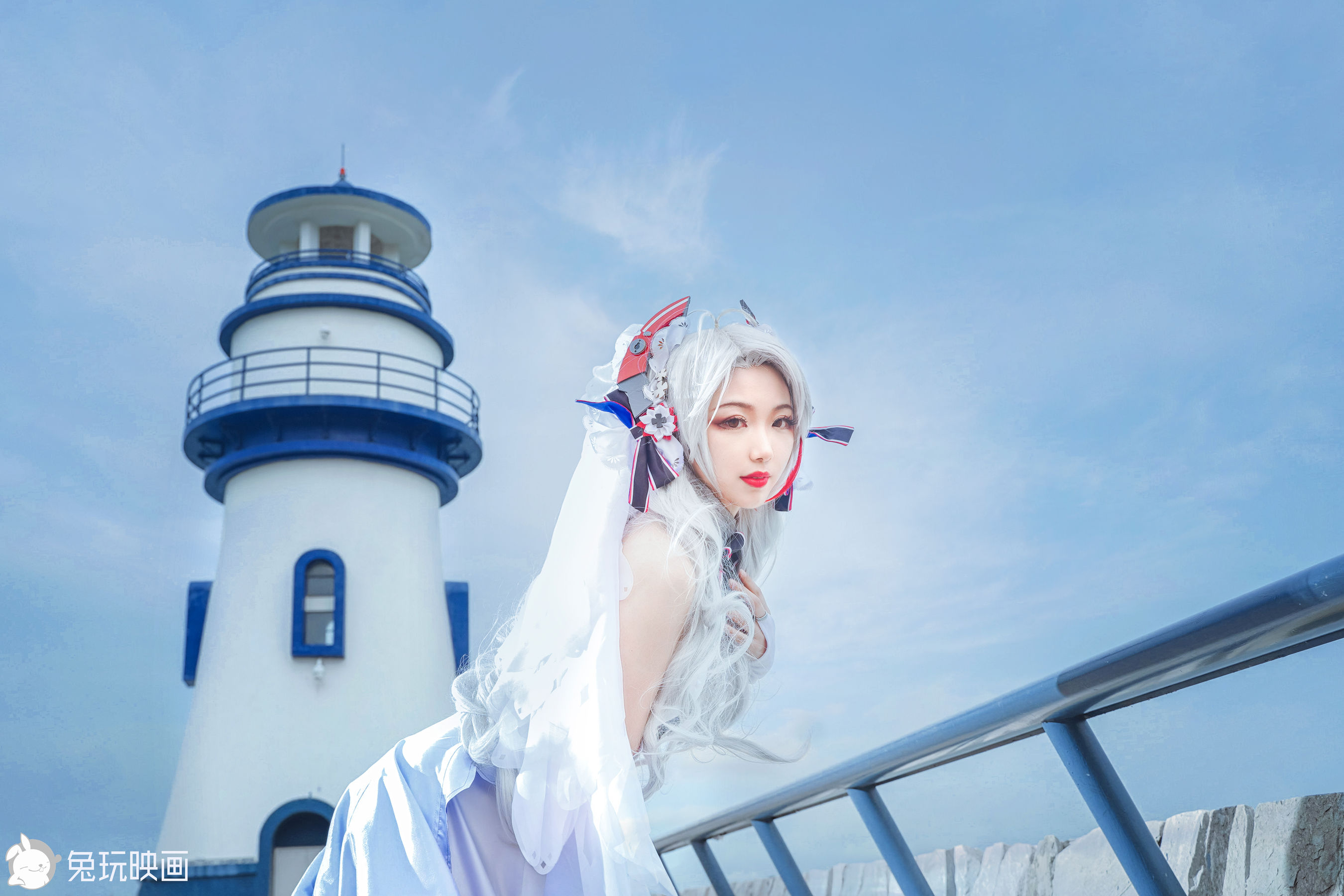 [兔玩映画] - 碧蓝-欧根花嫁