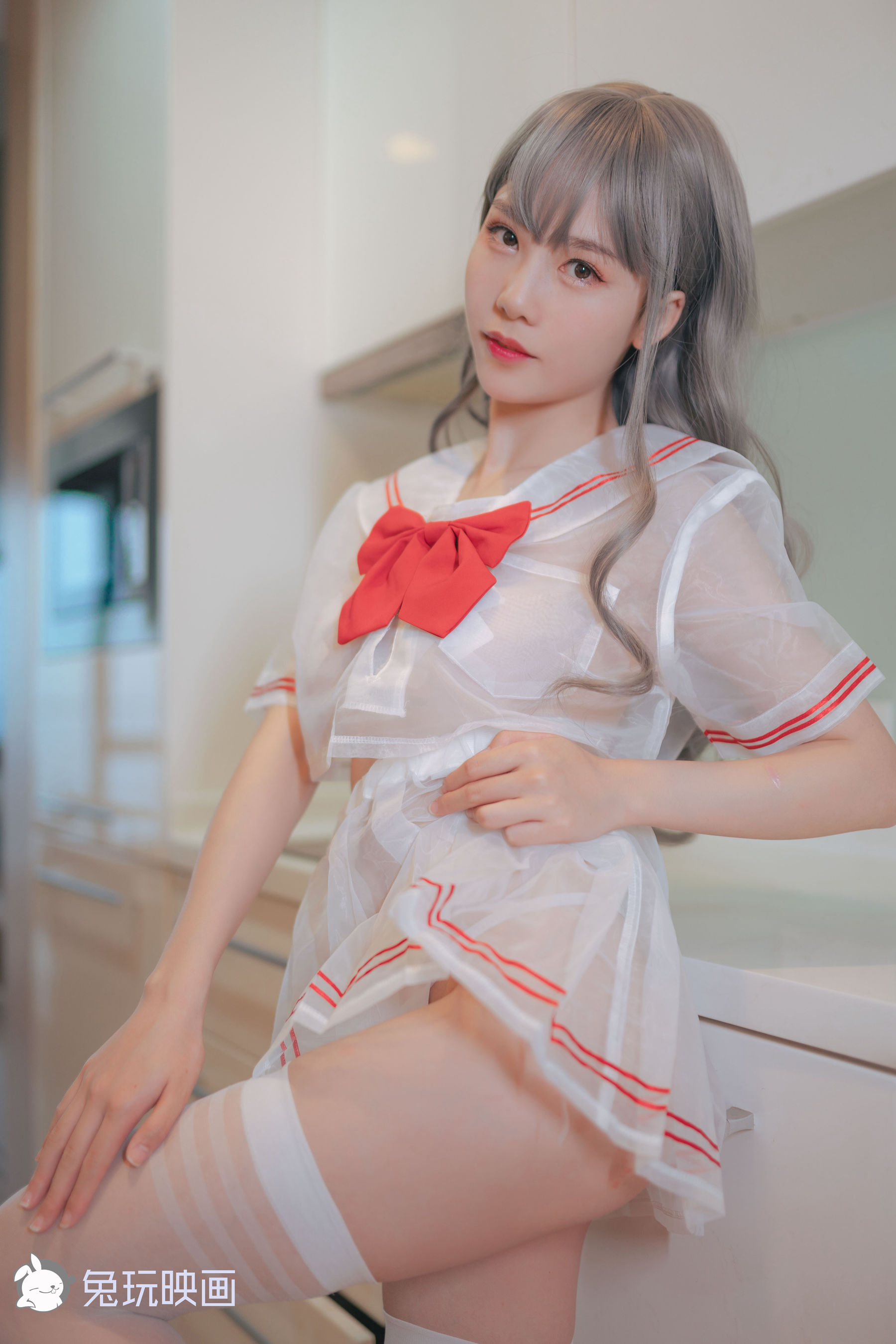 [兔玩映画] - 穿制服的小姐姐