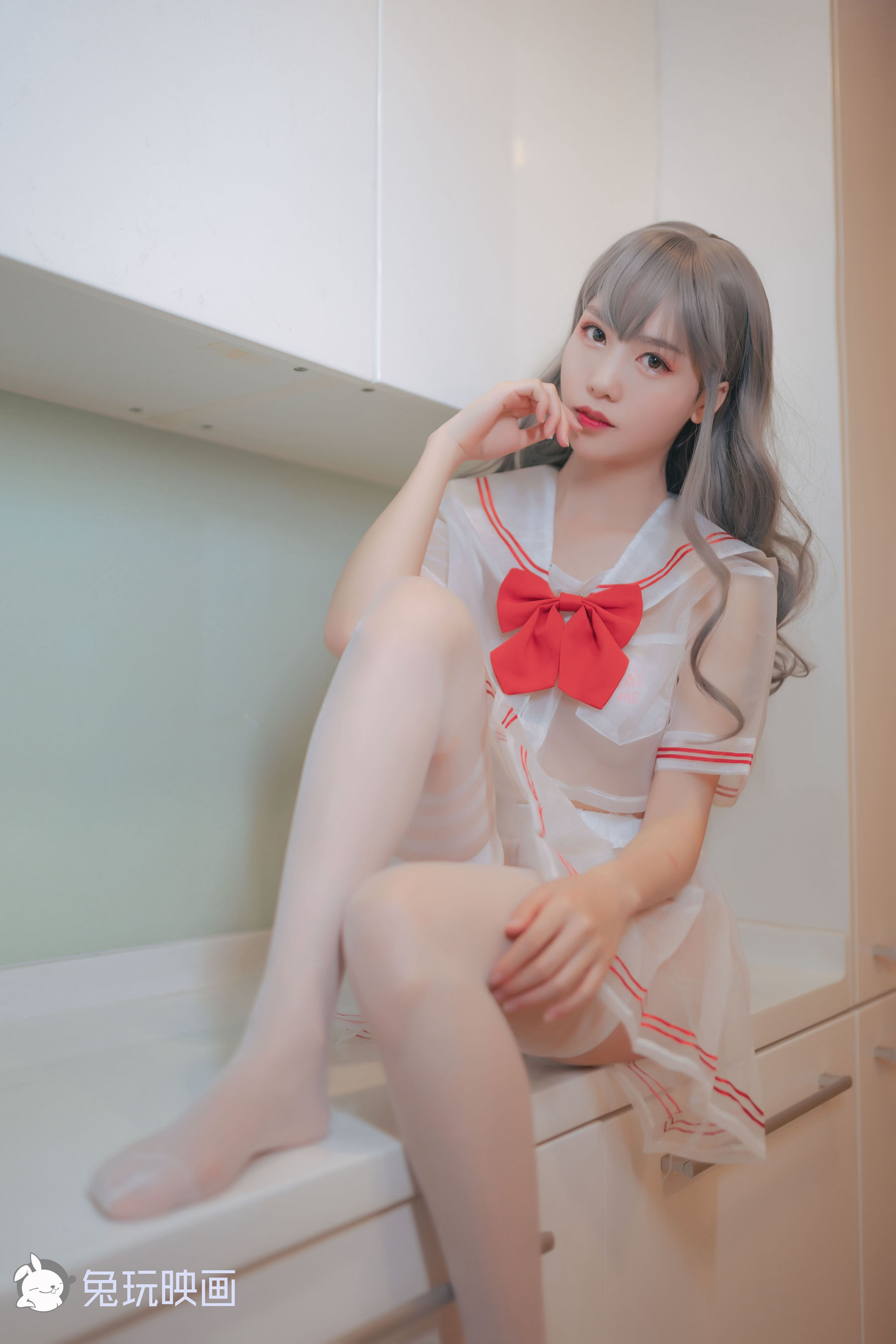 [兔玩映画] - 穿制服的小姐姐