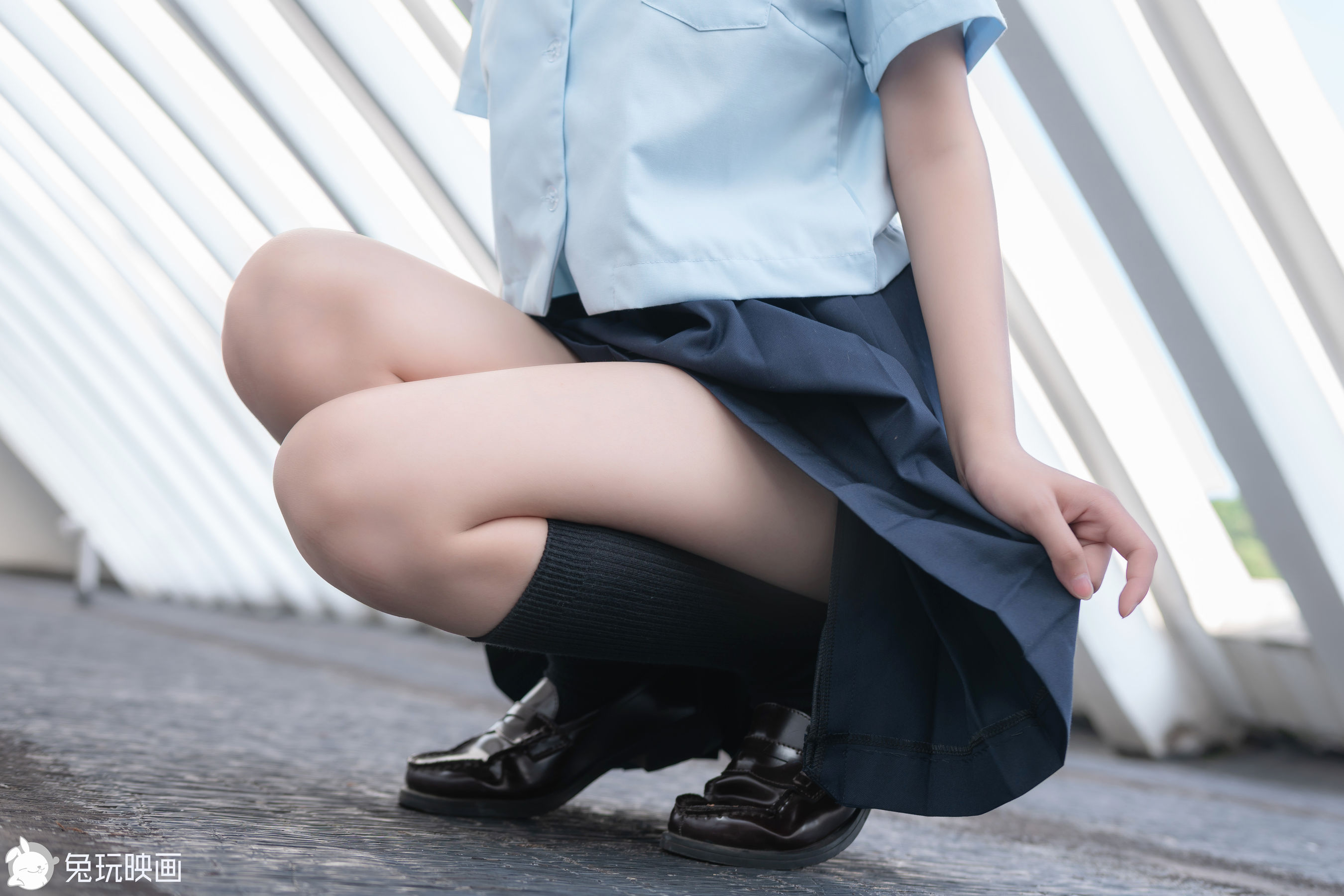[兔玩映画] - 绝对领域制服裙