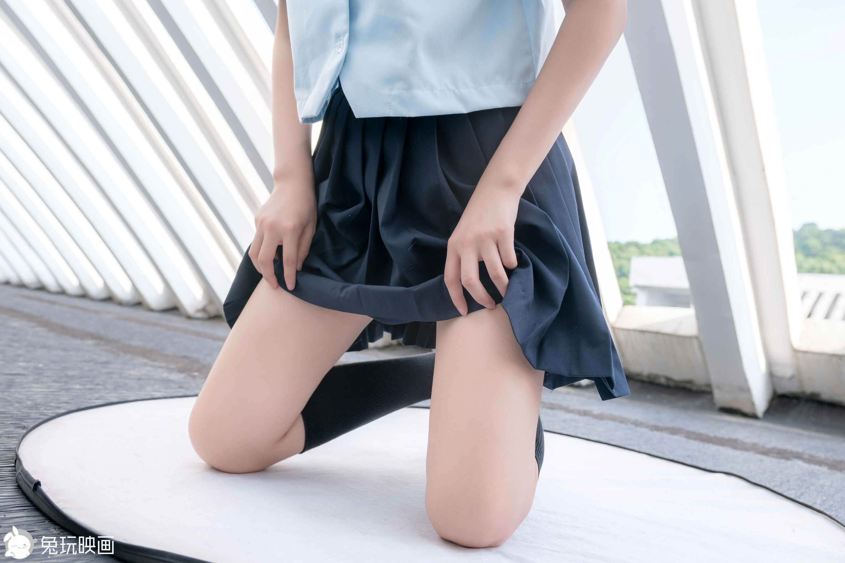 [兔玩映画] - 绝对领域制服裙