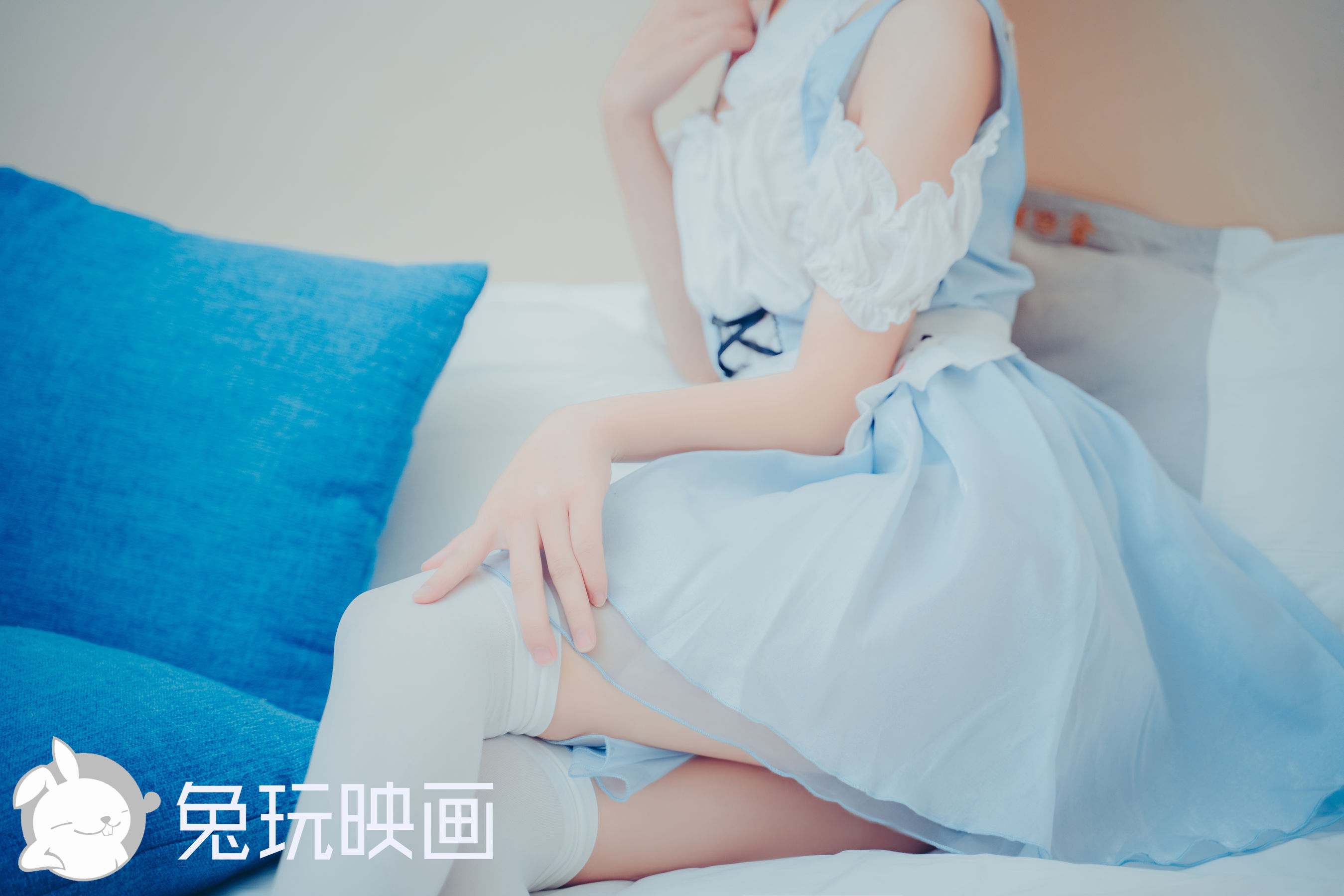 [兔玩映画] - 蓝色女仆