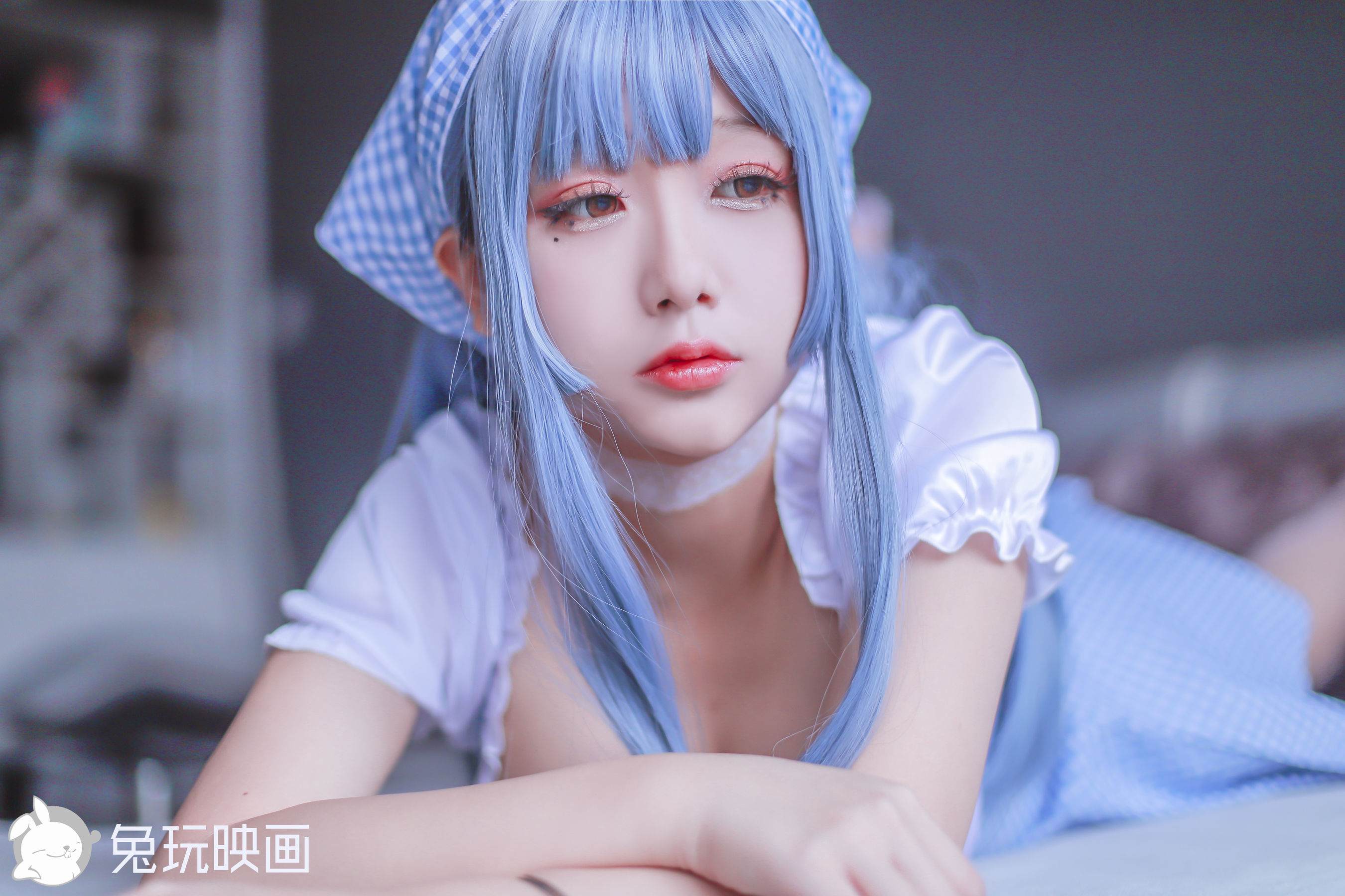 [兔玩映画] - 蓝色女仆姐姐