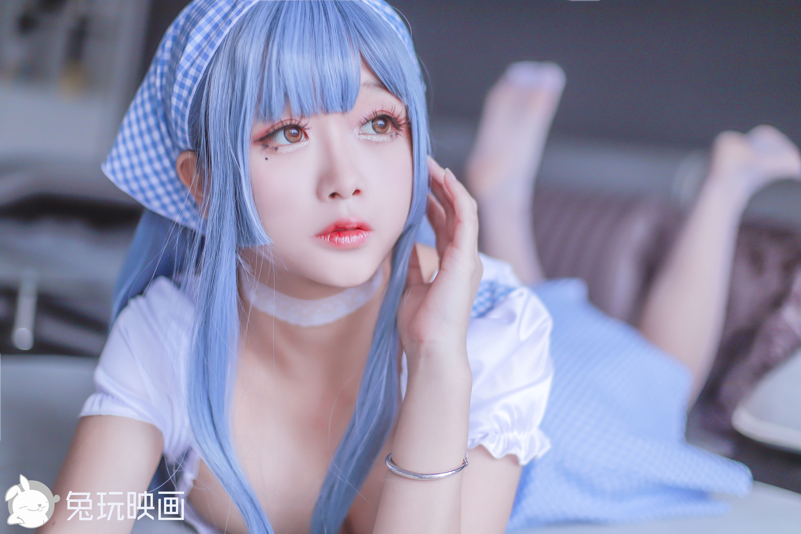 [兔玩映画] - 蓝色女仆姐姐