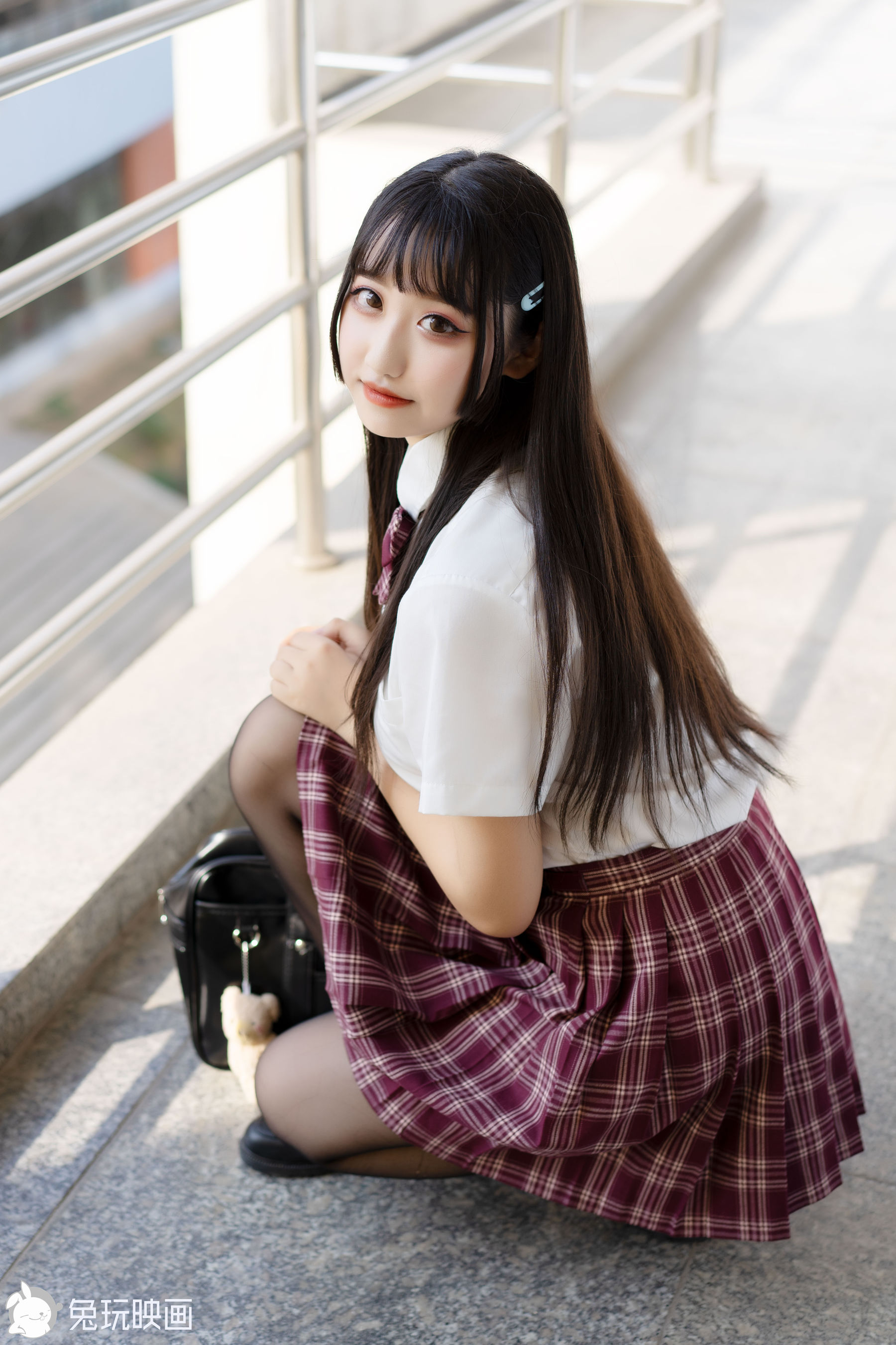 [兔玩映画] - 超甜的制服学妹