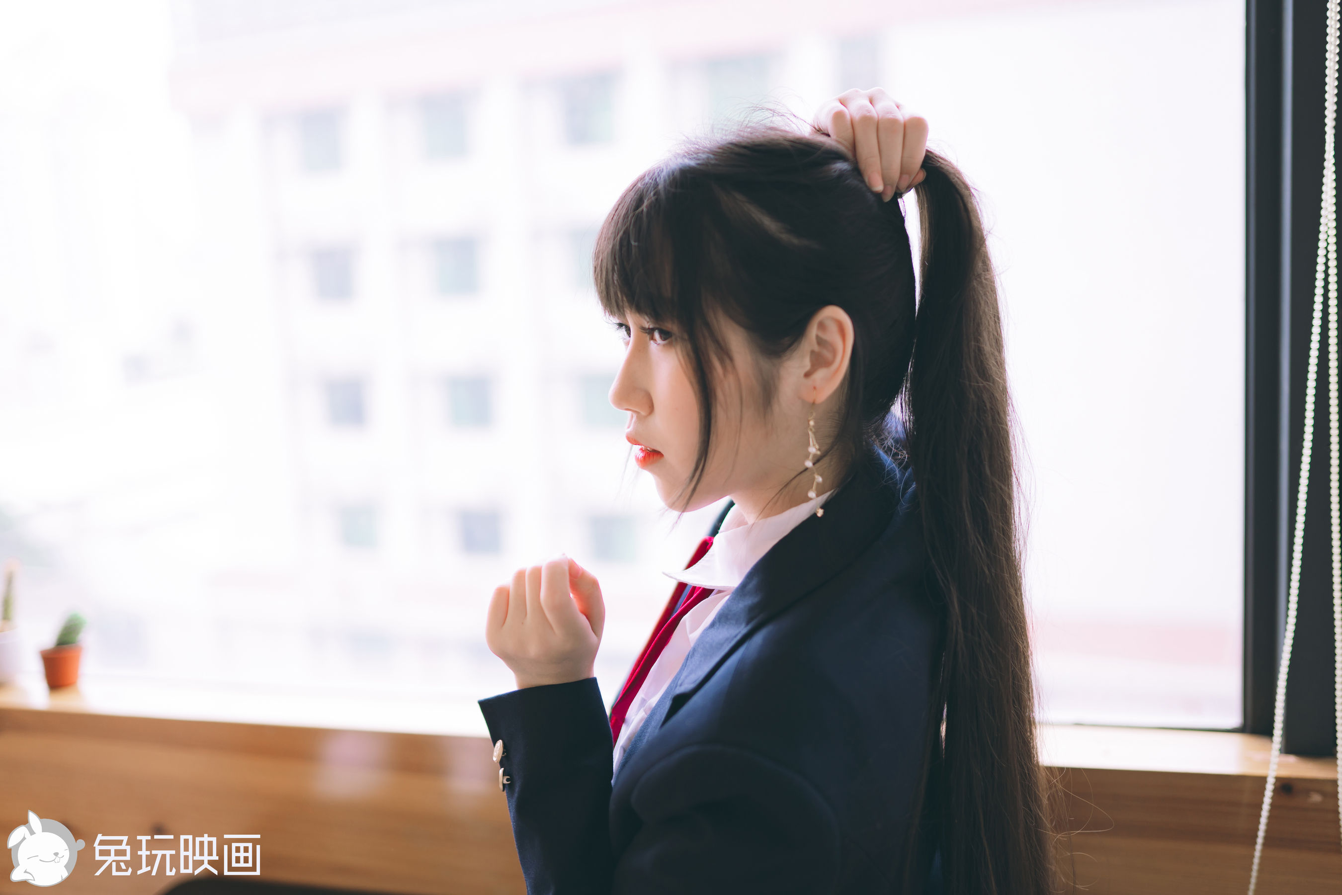[兔玩映画] - 黑丝JK小姐姐
