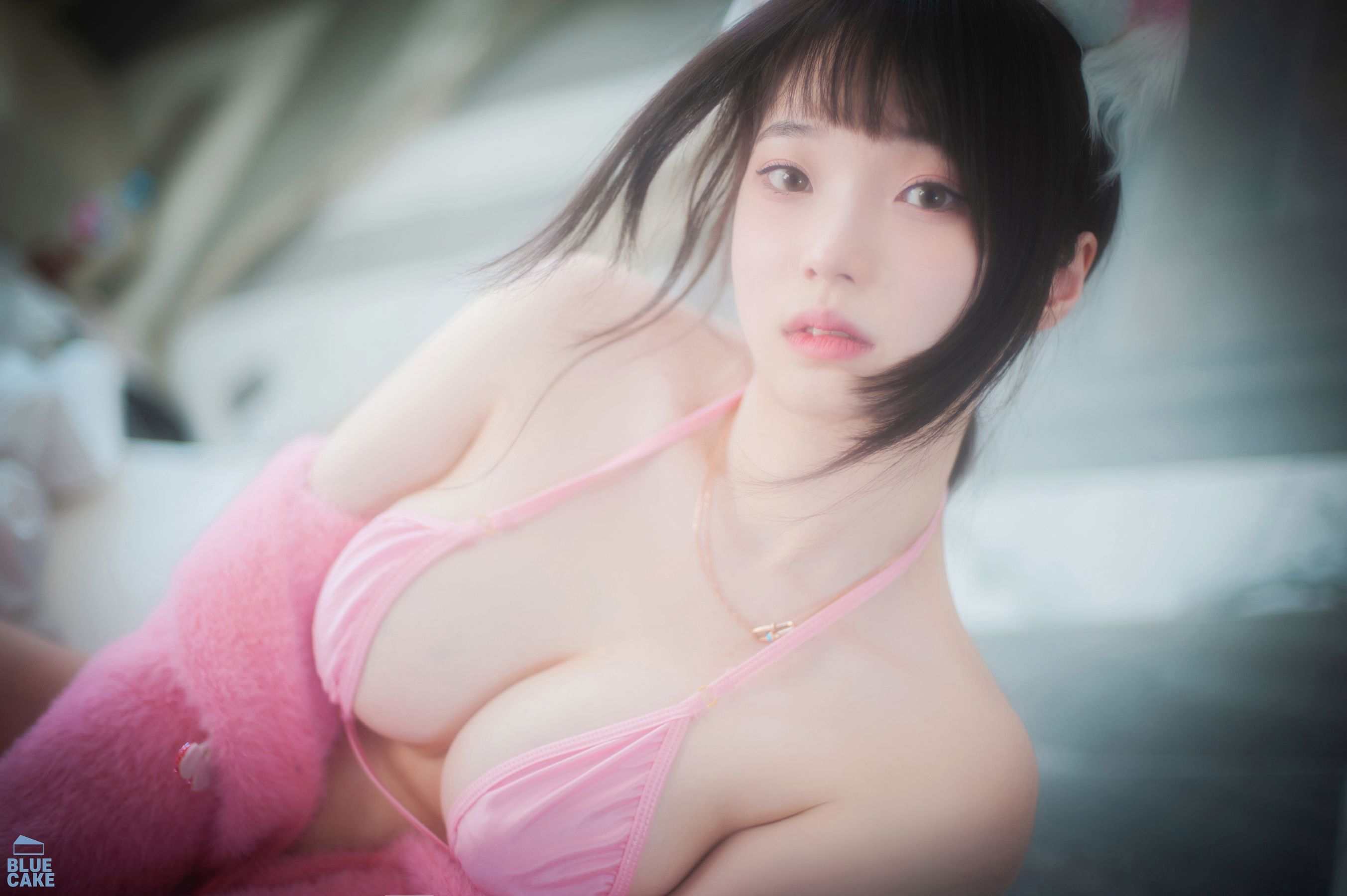 [BLUECAKE]  Bambi - Naughty Cats Pink & Mint