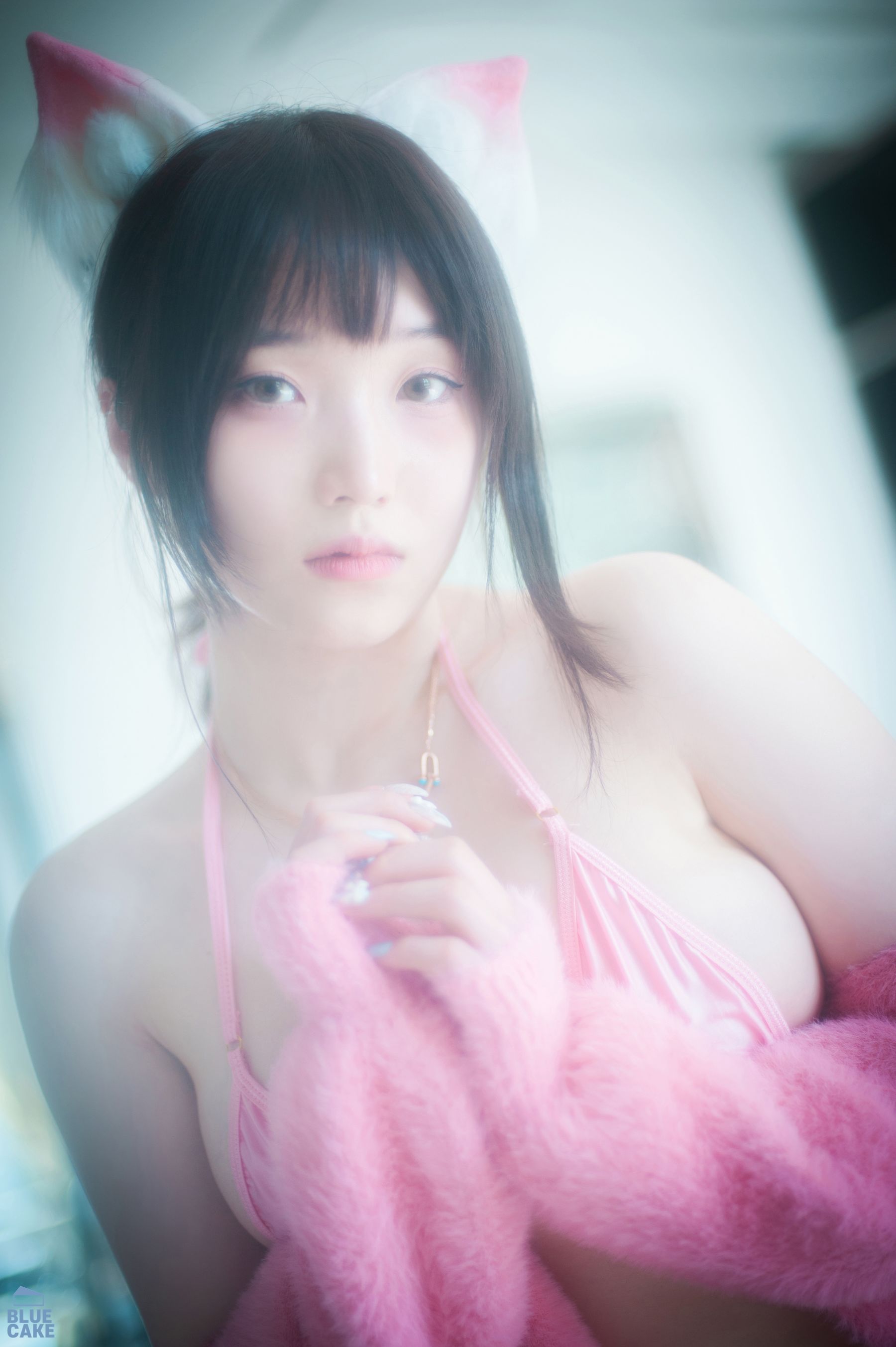 [BLUECAKE]  Bambi - Naughty Cats Pink & Mint