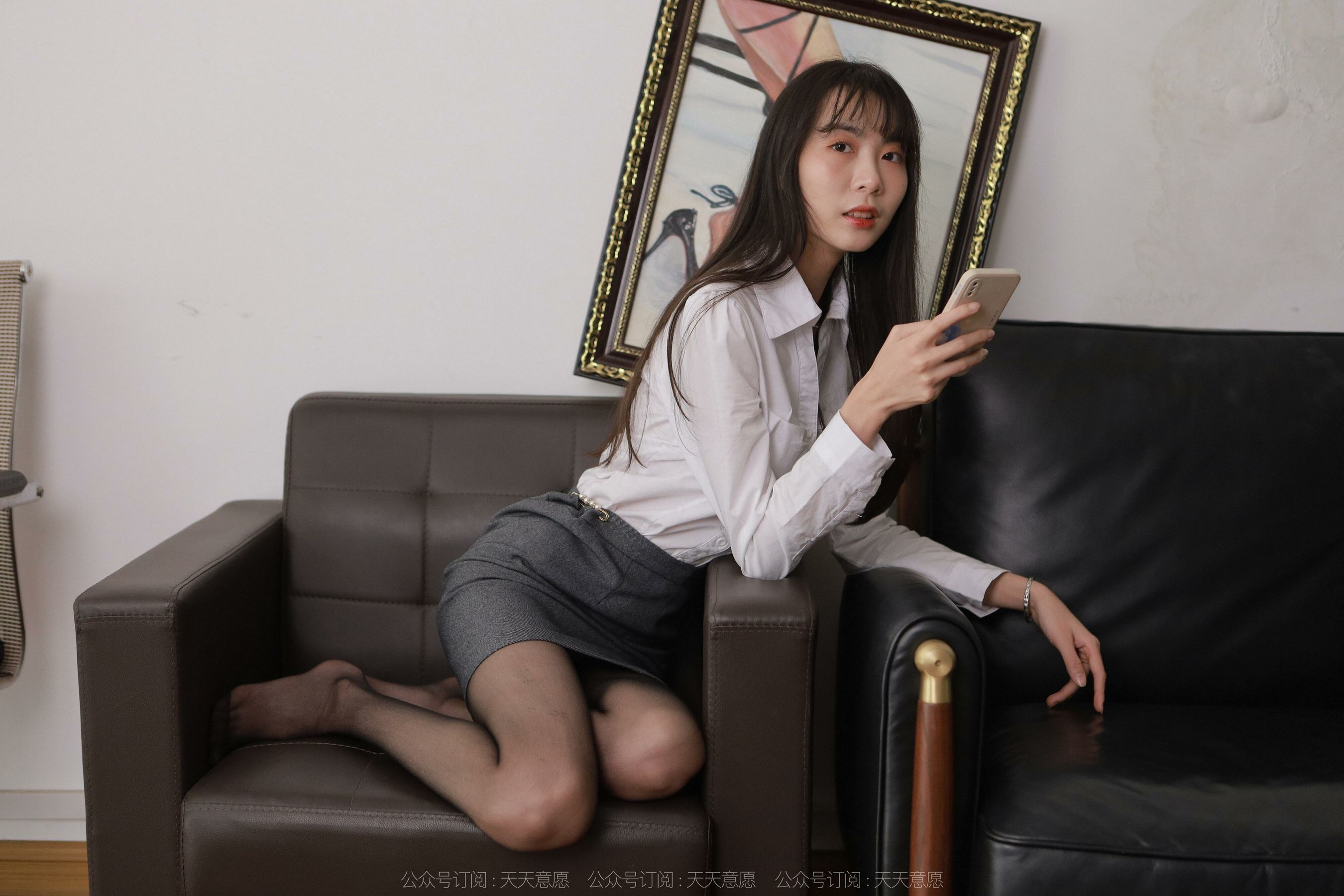 [IESS异思趣向] 模特：团团 《黑丝职业装》
