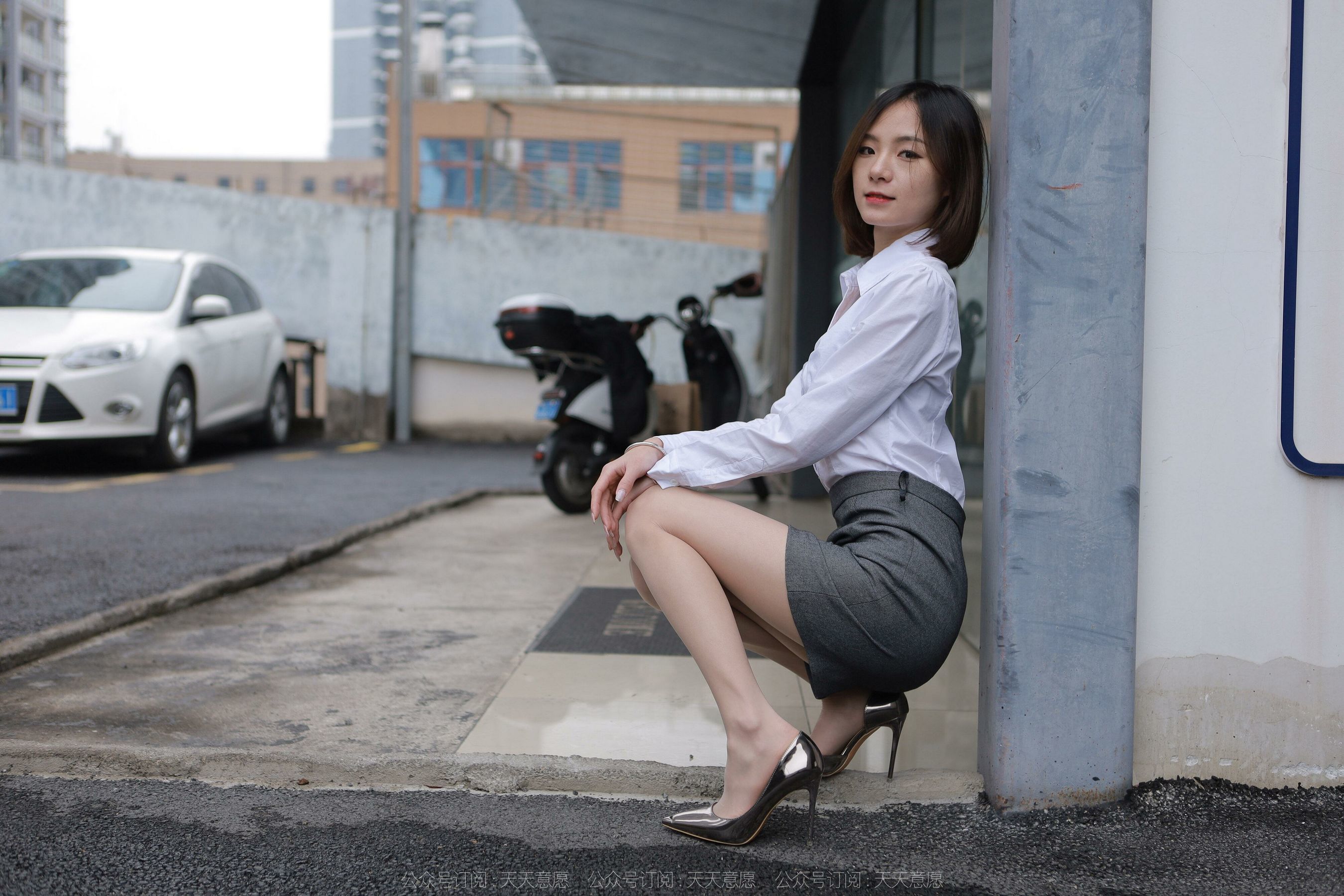 [IESS异思趣向] 模特：小六 《停车场的故事》
