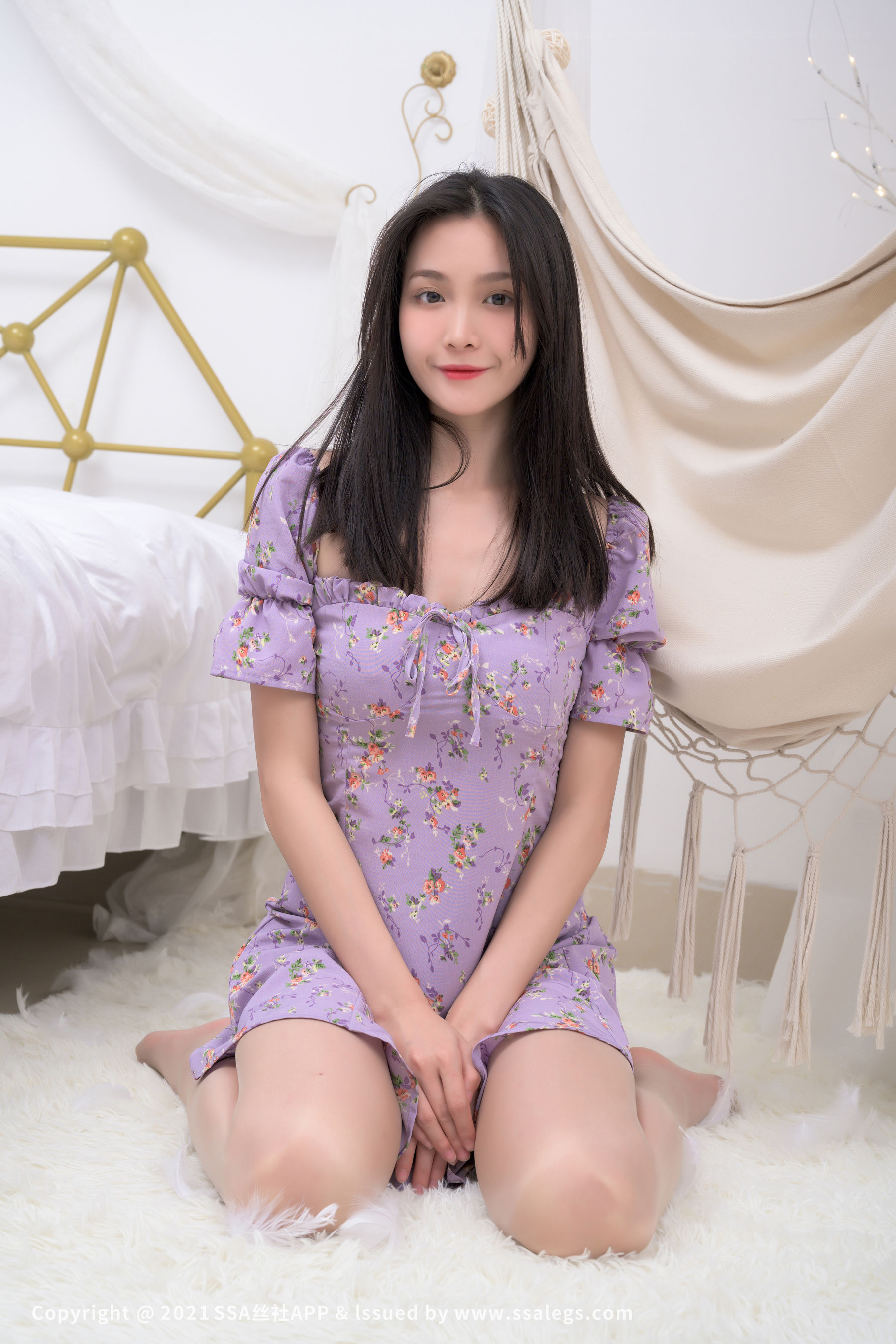 [SSA丝社]超清写真 No.689 君君 模特君君的肉丝袜（下）