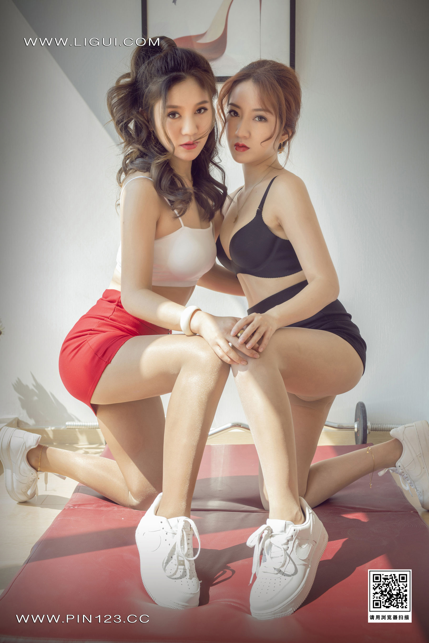 [丽柜Ligui]  英子&汐汐 私人定制-女教练的遭遇