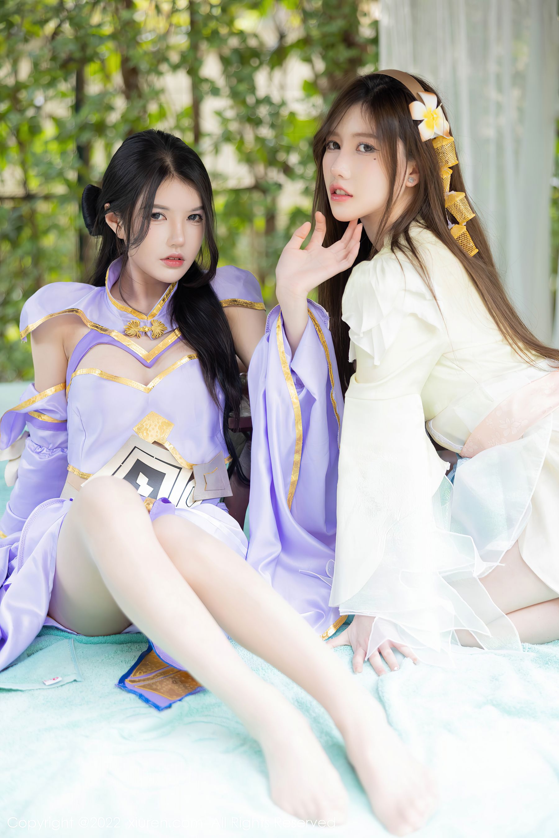 [秀人XiuRen] No.4948 美桃酱&媛媛酱&绮里嘉 模特合集