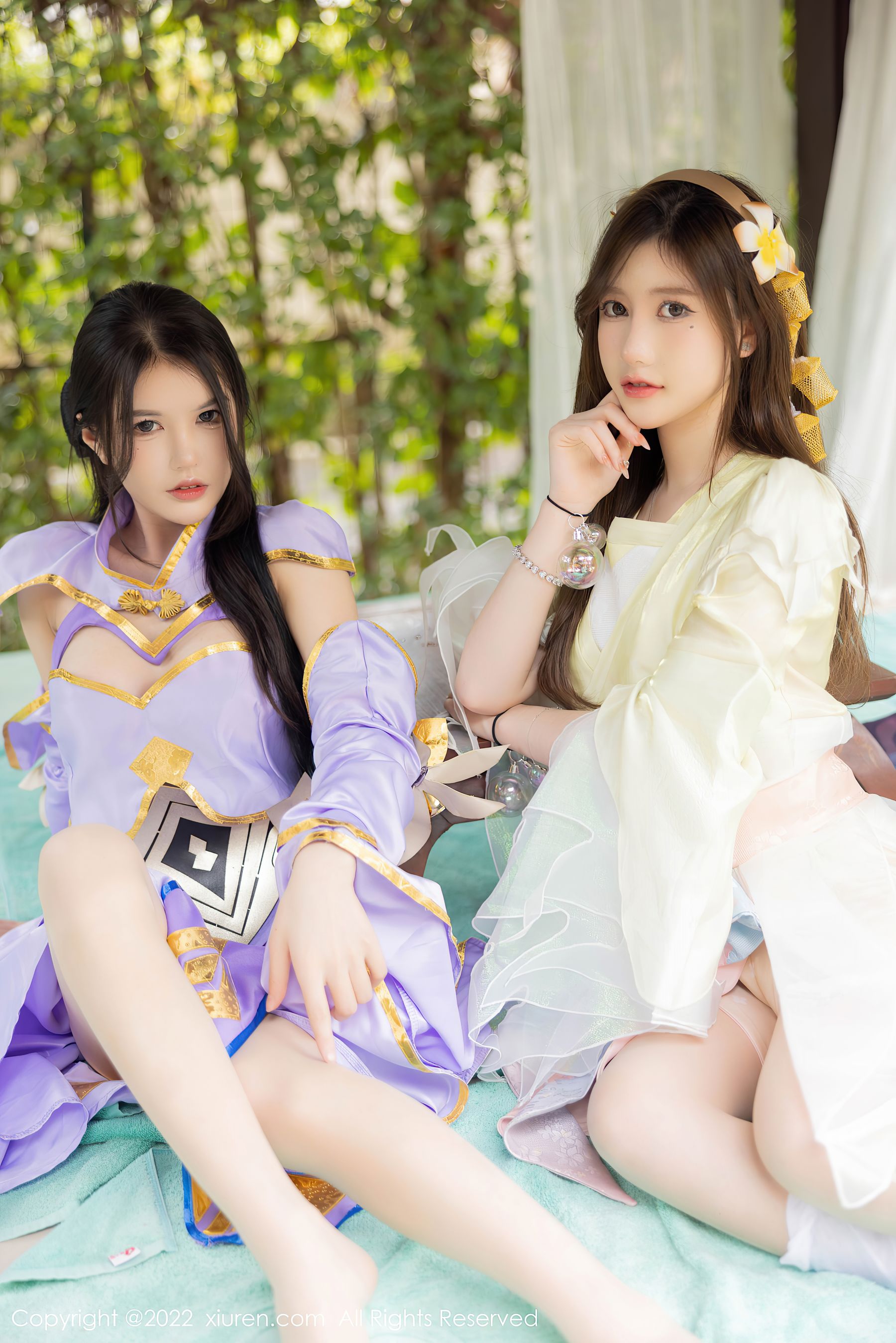 [秀人XiuRen] No.4948 美桃酱&媛媛酱&绮里嘉 模特合集