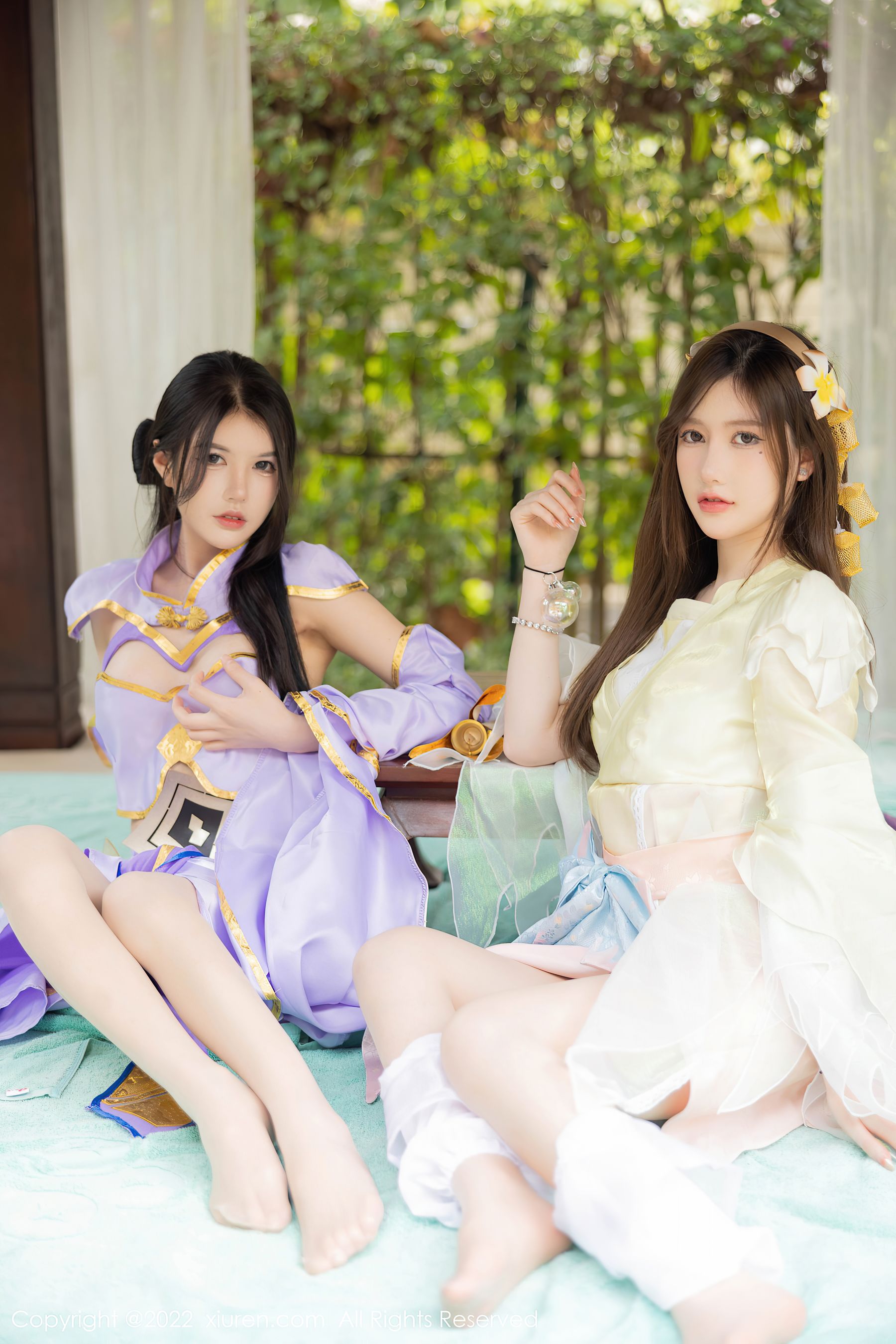 [秀人XiuRen] No.4948 美桃酱&媛媛酱&绮里嘉 模特合集