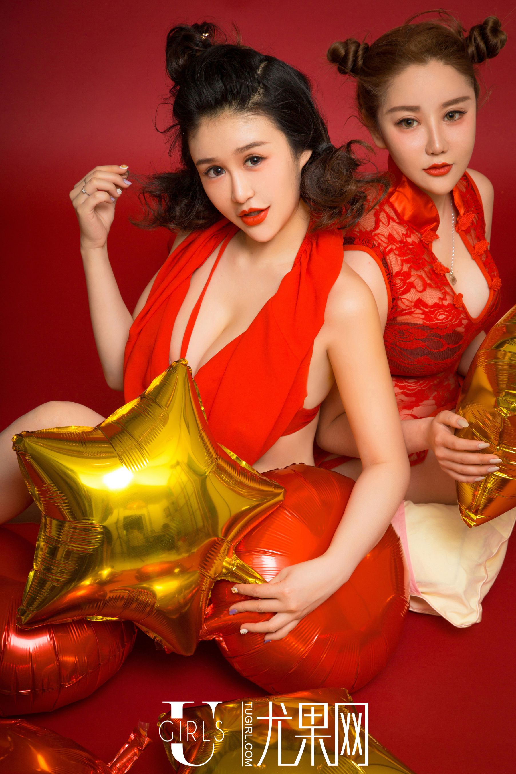 颜爱泽/萌琪琪/莉恩《happy new year》 [尤果网Ugirls] U239