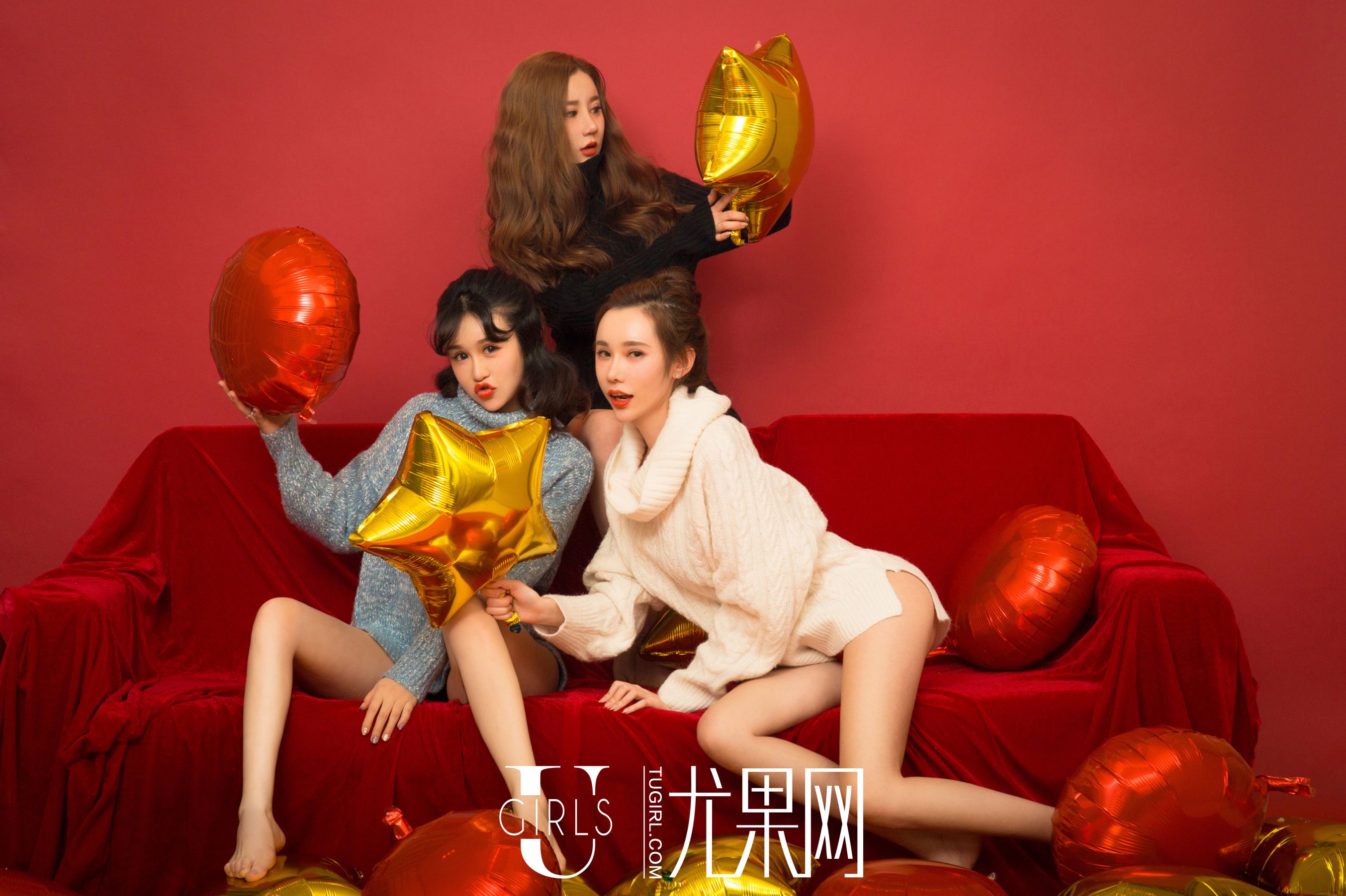 颜爱泽/萌琪琪/莉恩《happy new year》 [尤果网Ugirls] U239