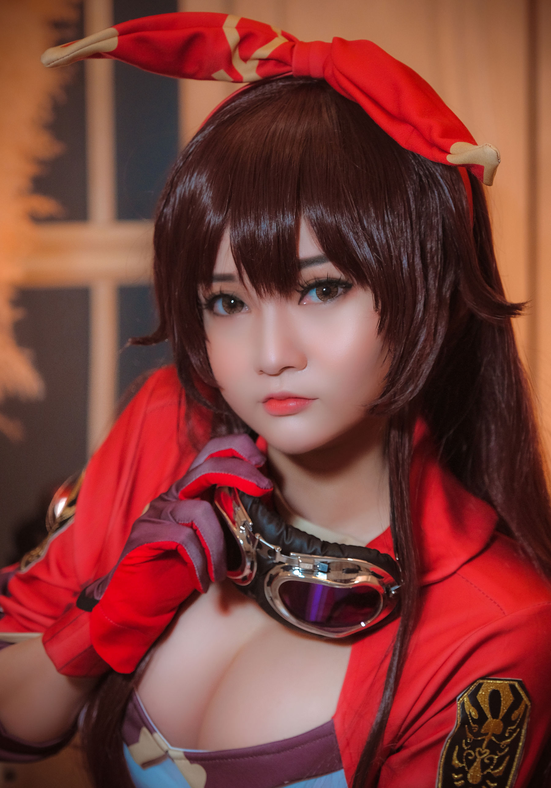 [福利COS] Coser小姐姐Potato Godzilla - Amber (Genshin Impact)