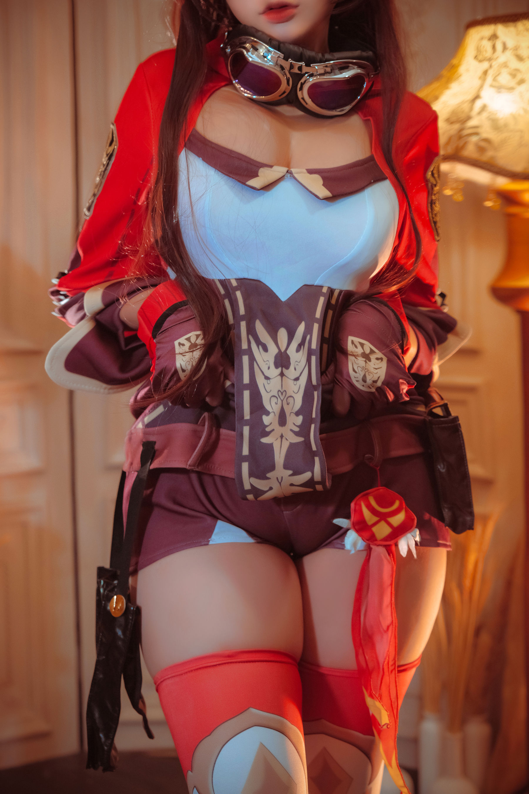 [福利COS] Coser小姐姐Potato Godzilla - Amber (Genshin Impact)