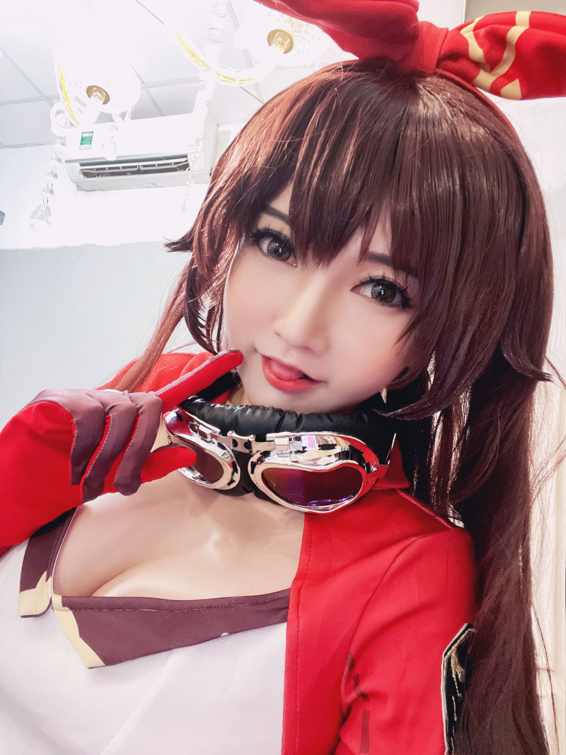 [福利COS] Coser小姐姐Potato Godzilla - Amber (Genshin Impact)
