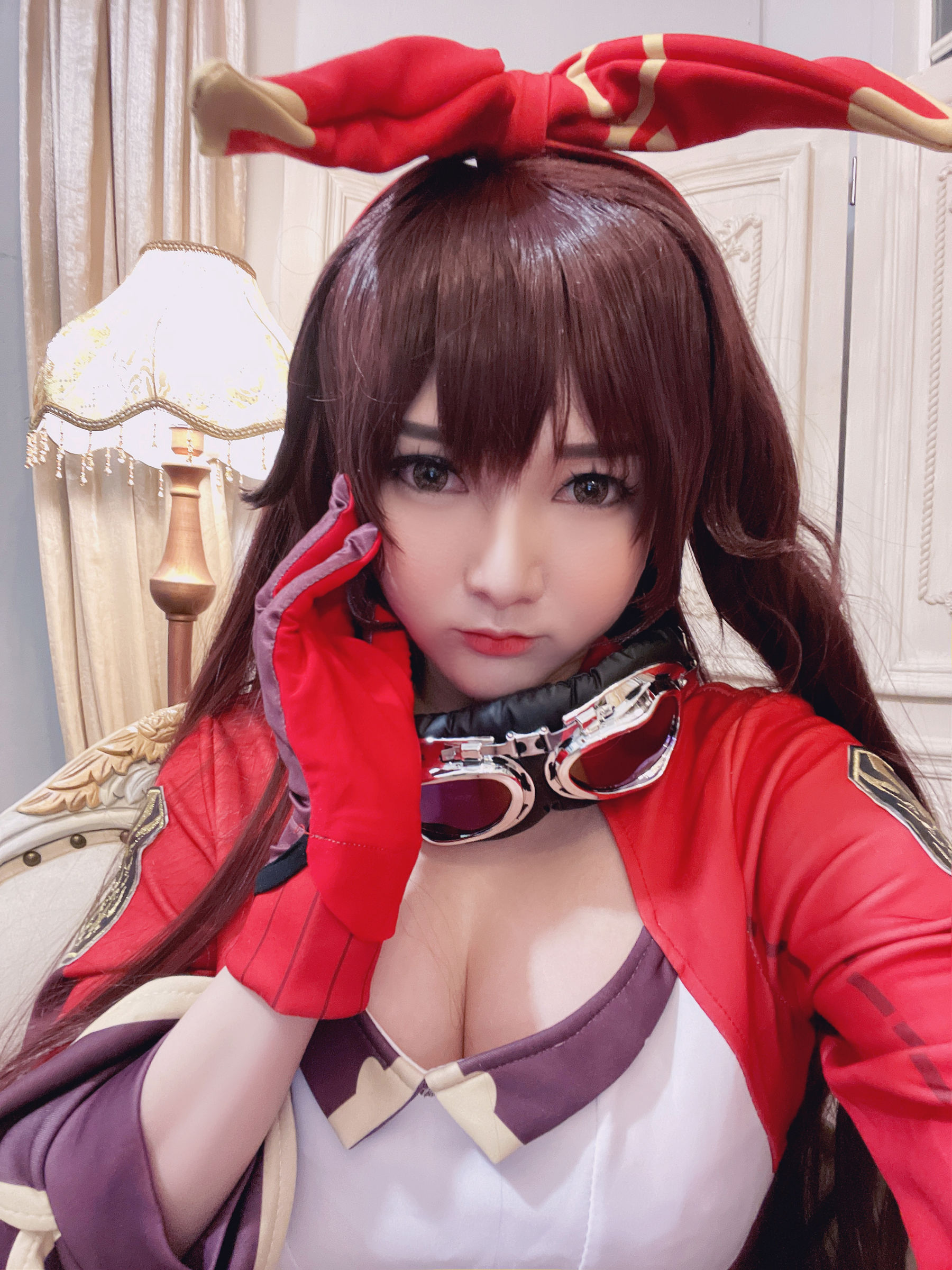 [福利COS] Coser小姐姐Potato Godzilla - Amber (Genshin Impact)