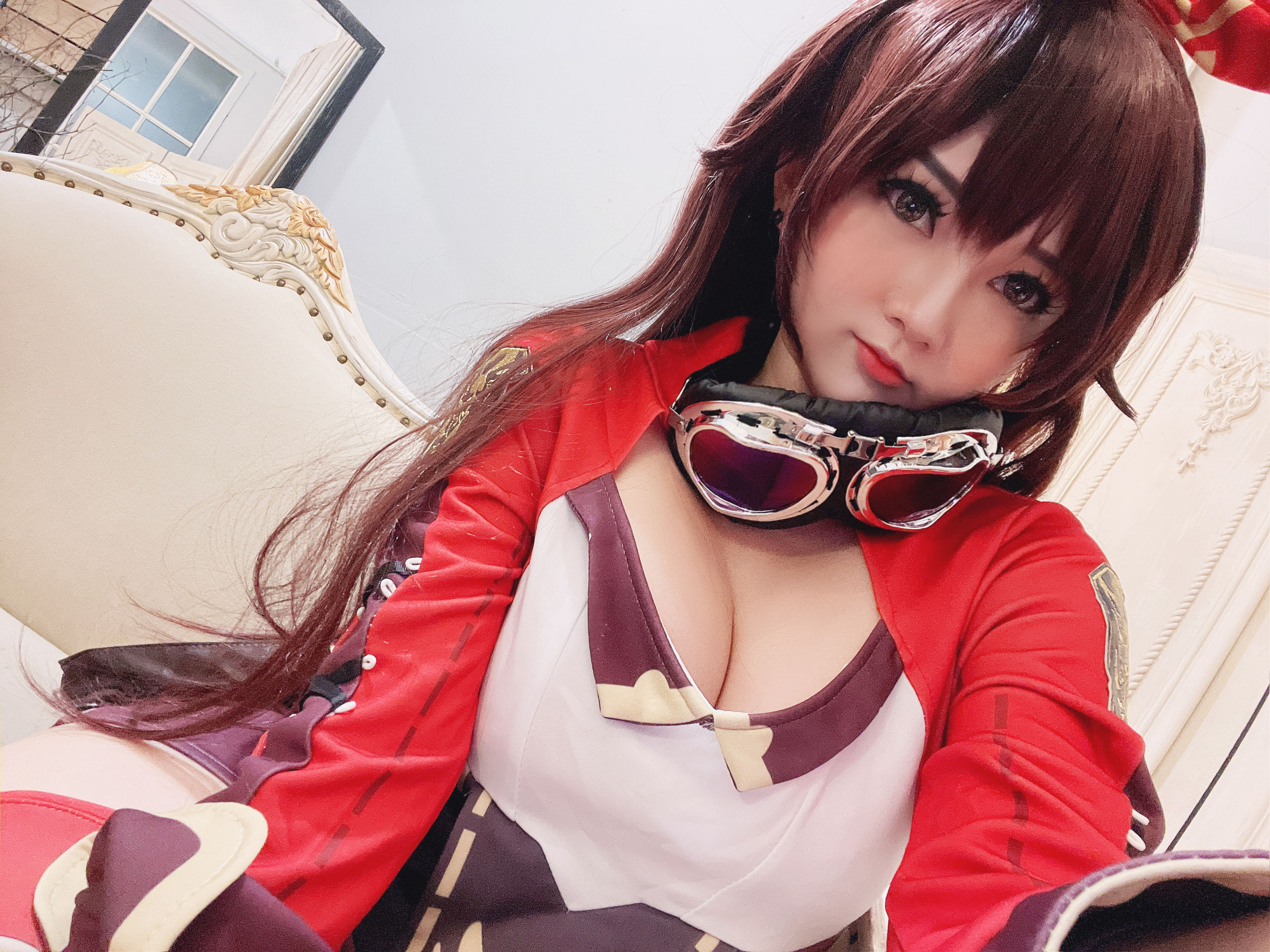 [福利COS] Coser小姐姐Potato Godzilla - Amber (Genshin Impact)