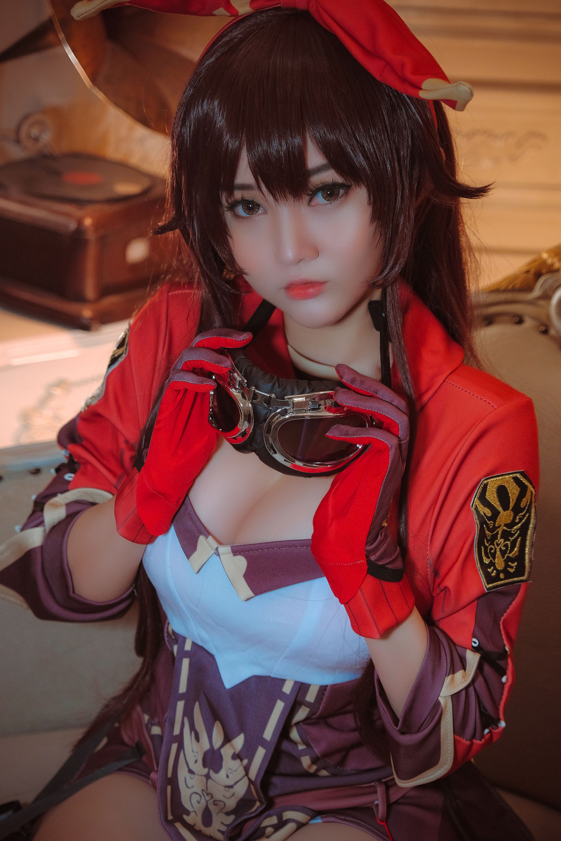 [福利COS] Coser小姐姐Potato Godzilla - Amber (Genshin Impact)