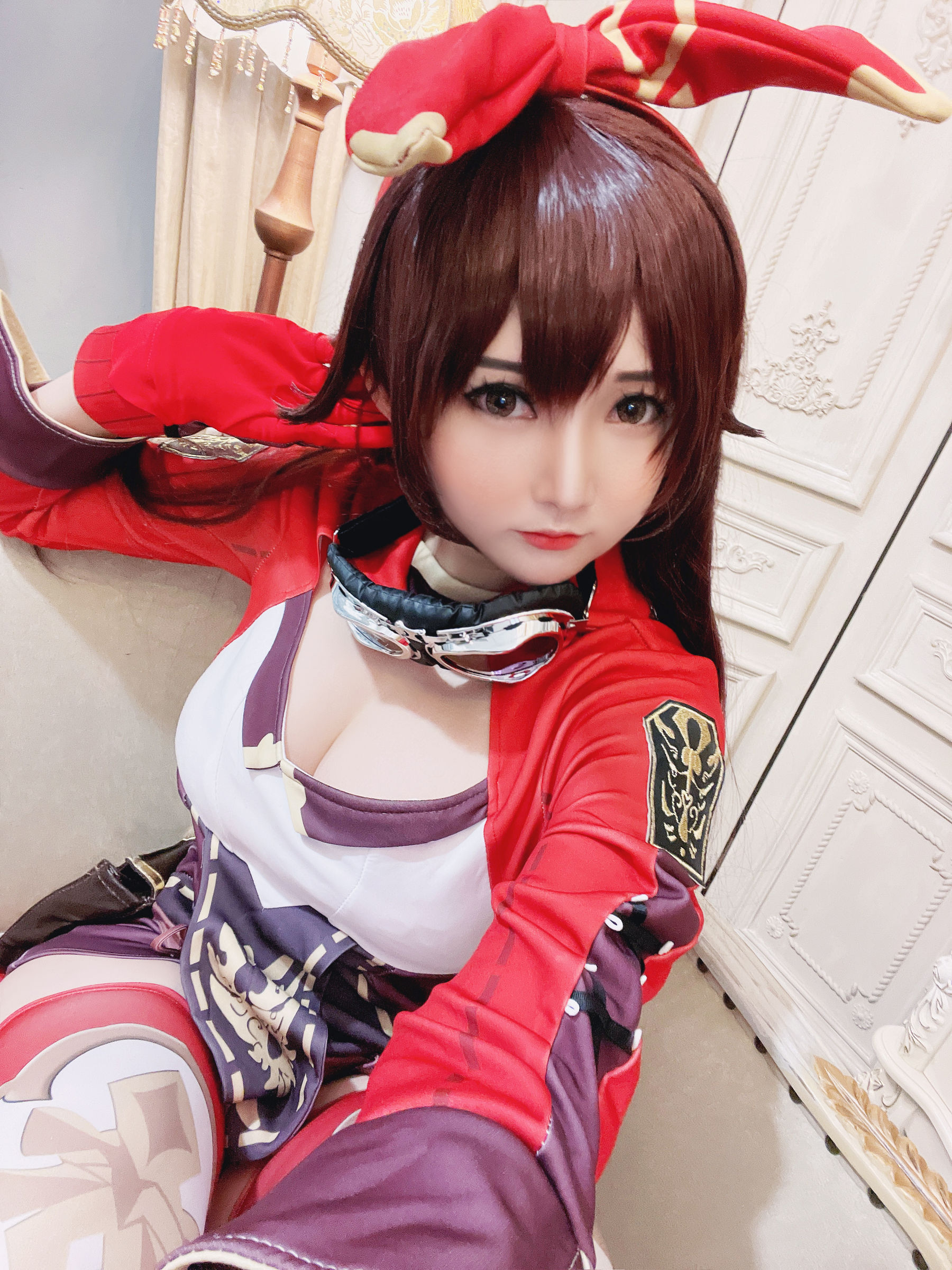 [福利COS] Coser小姐姐Potato Godzilla - Amber (Genshin Impact)