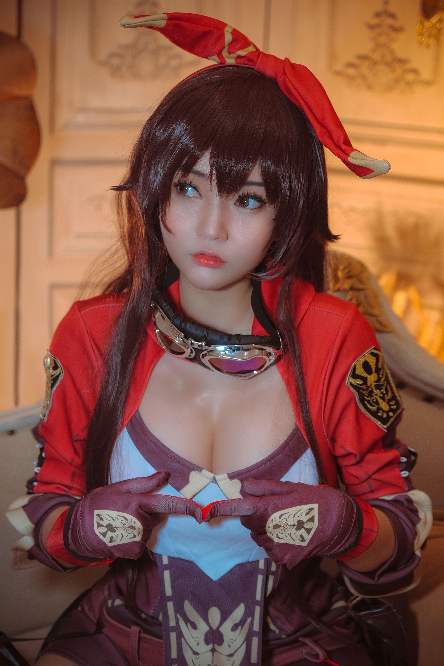 [福利COS] Coser小姐姐Potato Godzilla - Amber (Genshin Impact)