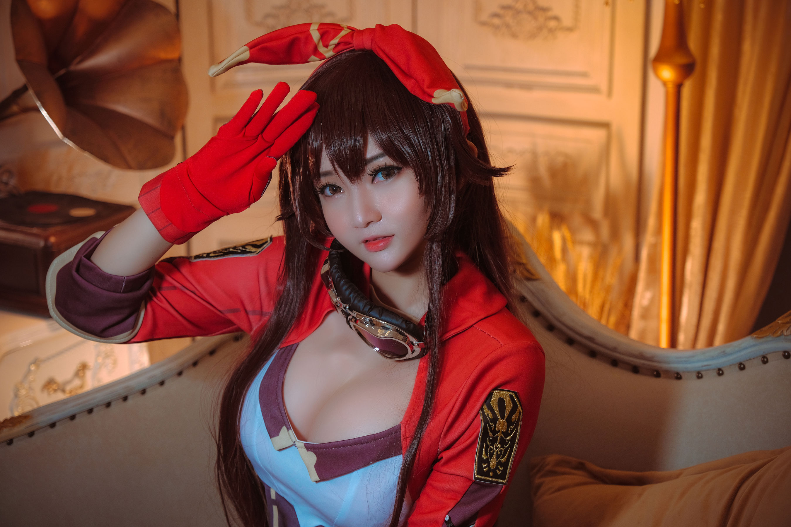 [福利COS] Coser小姐姐Potato Godzilla - Amber (Genshin Impact)