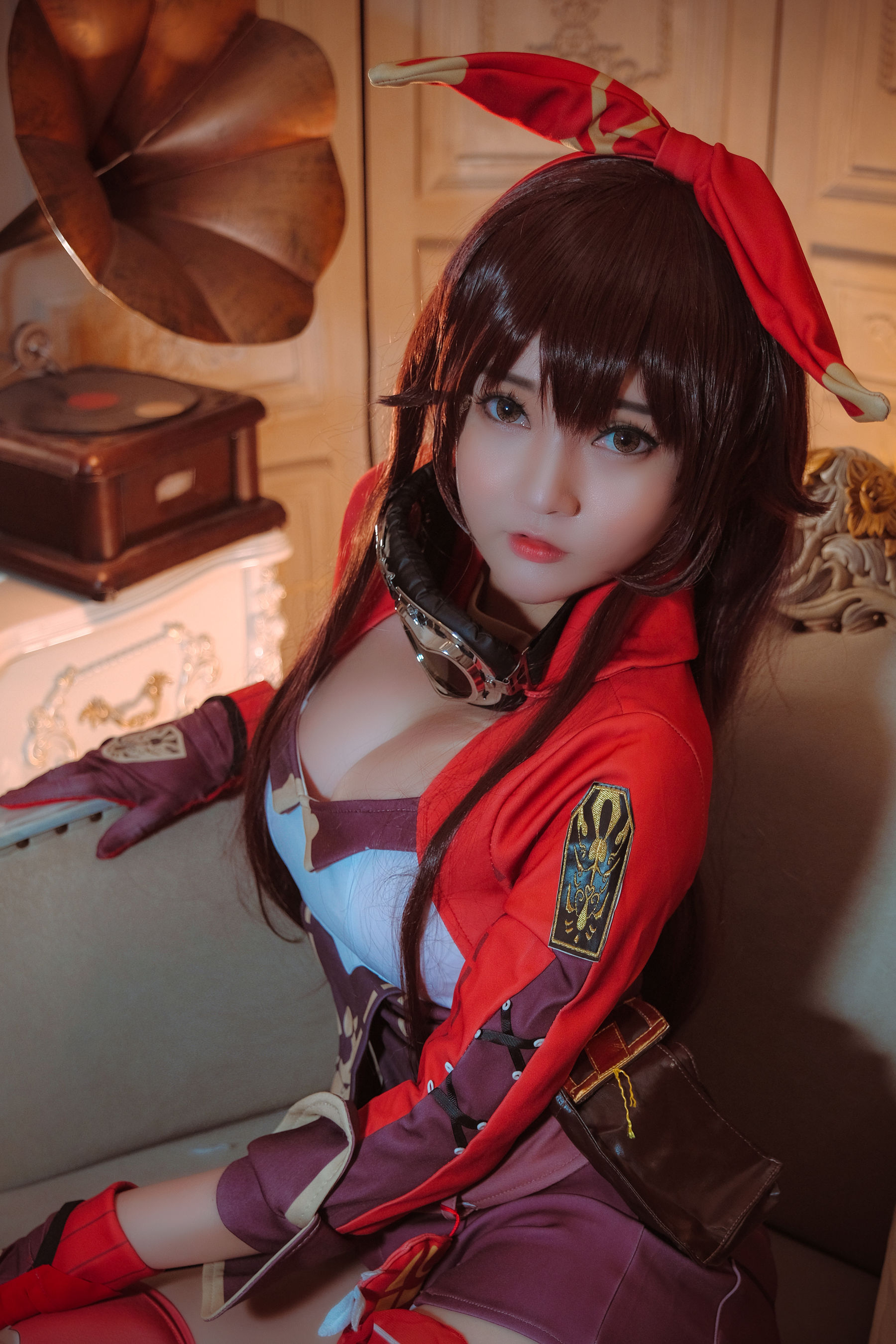 [福利COS] Coser小姐姐Potato Godzilla - Amber (Genshin Impact)