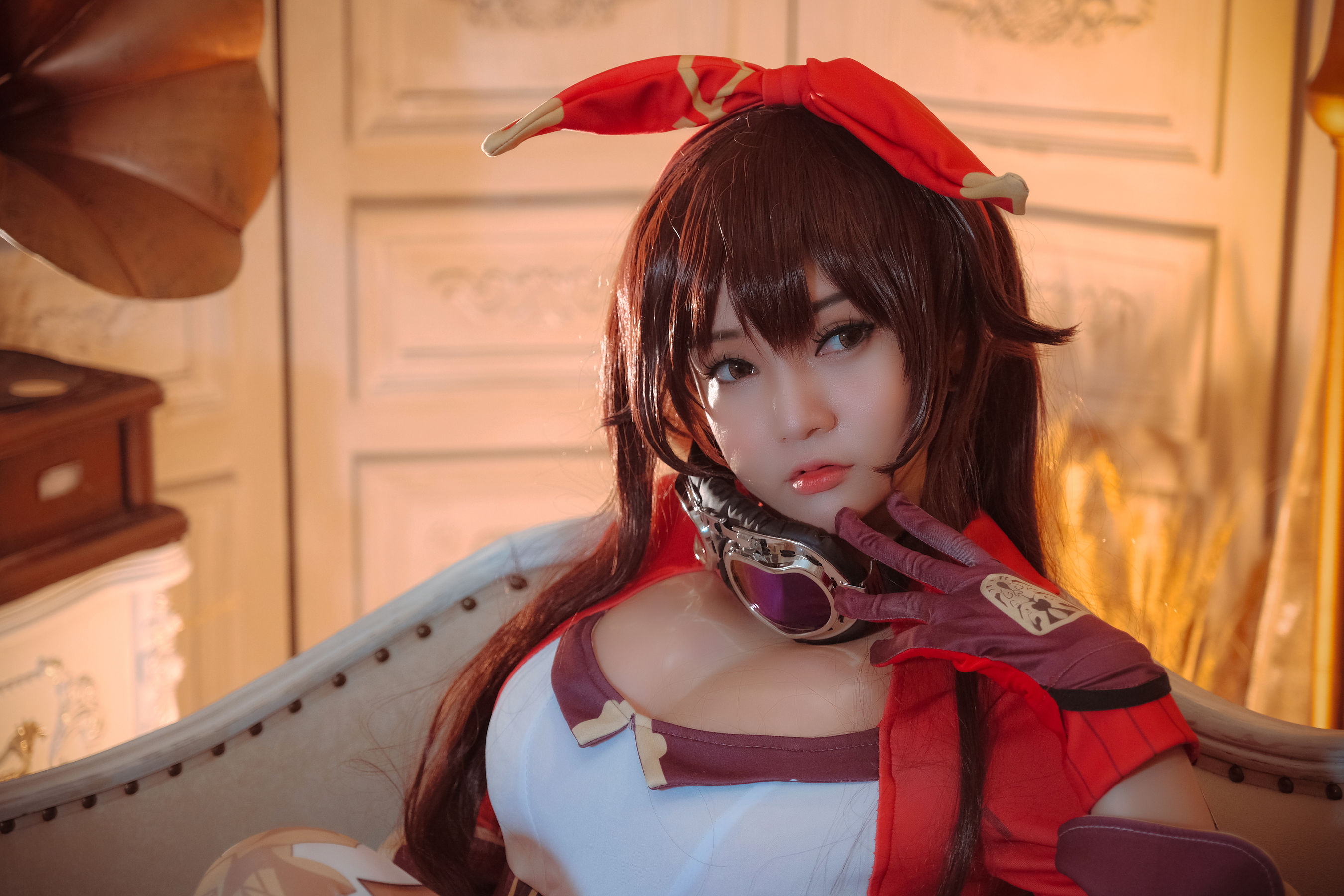 [福利COS] Coser小姐姐Potato Godzilla - Amber (Genshin Impact)
