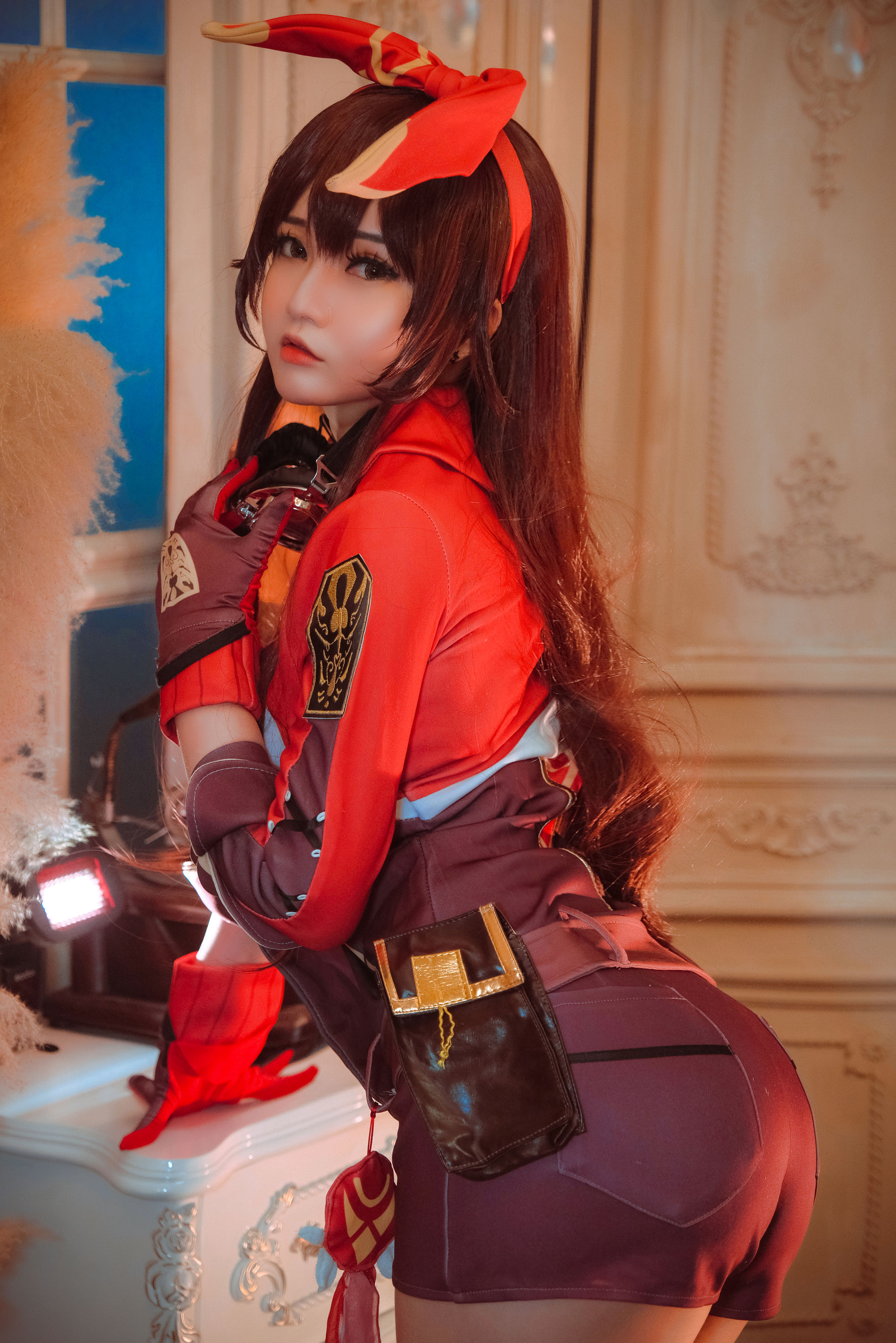 [福利COS] Coser小姐姐Potato Godzilla - Amber (Genshin Impact)