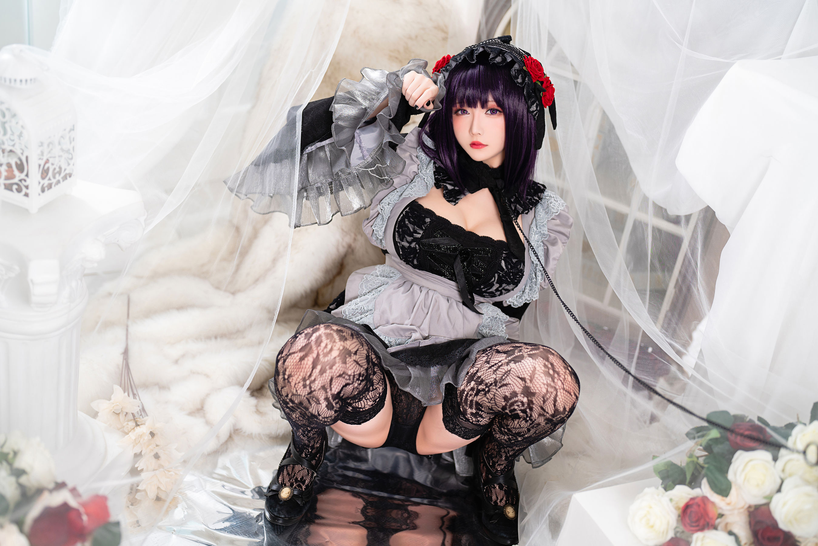 [福利COS] Coser小姐姐星之迟迟 - 黑江雫