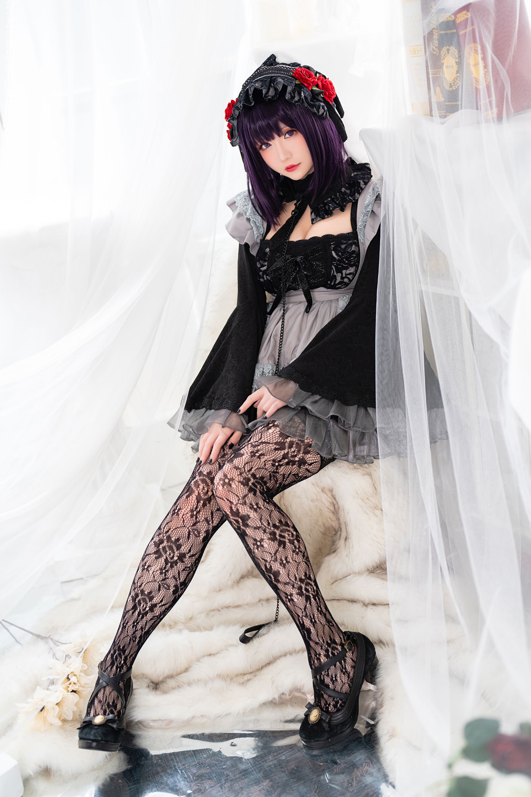 [福利COS] Coser小姐姐星之迟迟 - 黑江雫