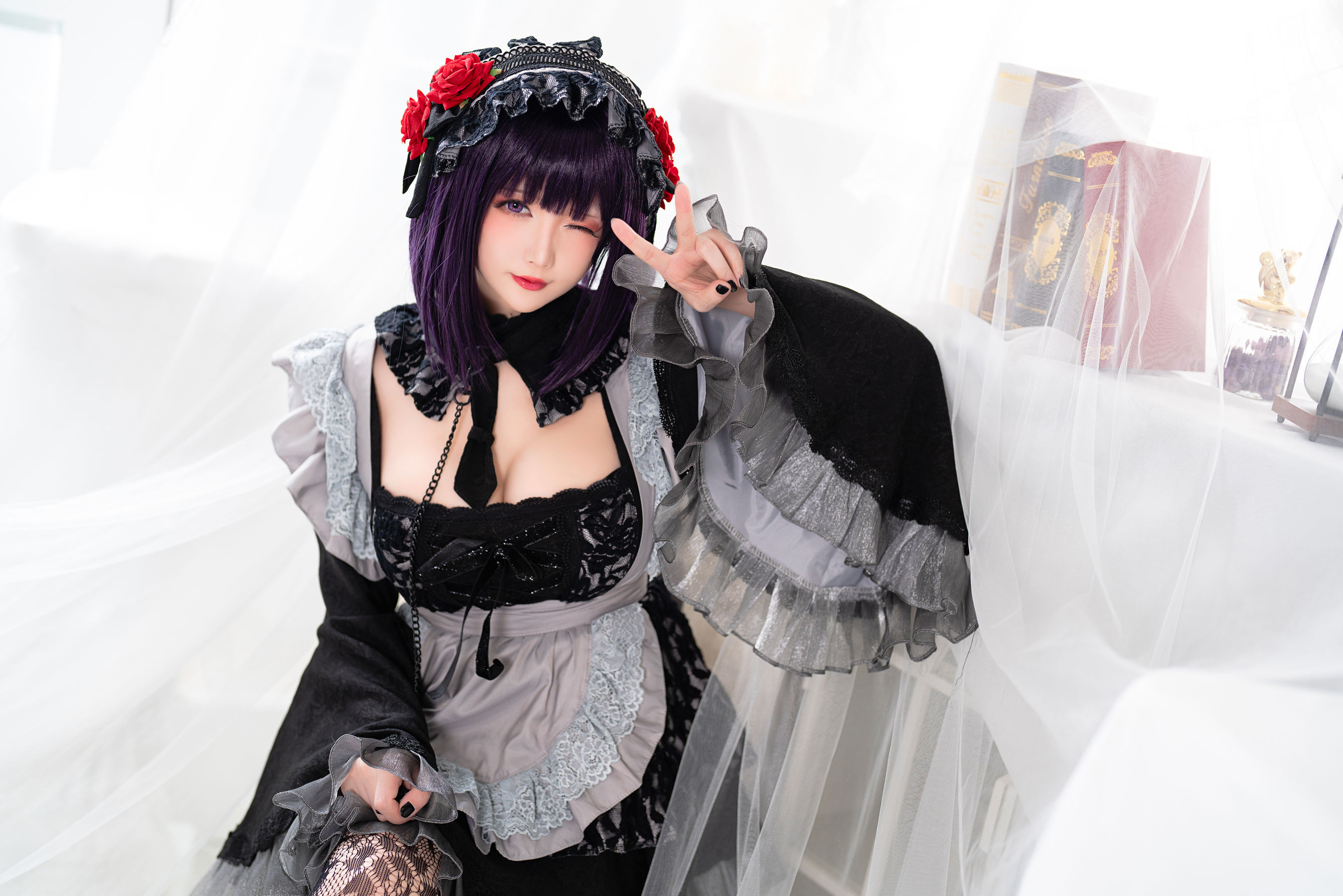 [福利COS] Coser小姐姐星之迟迟 - 黑江雫