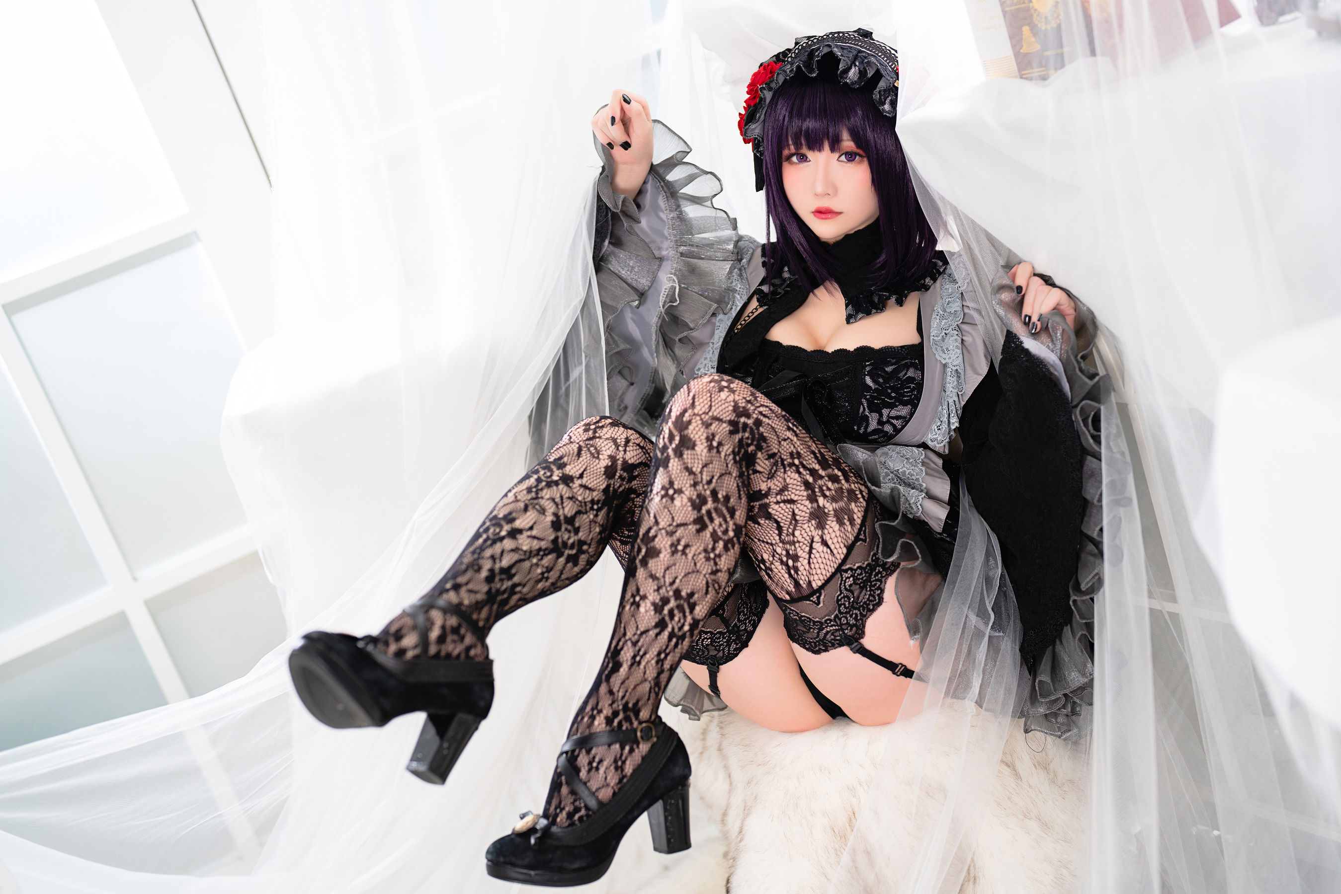 [福利COS] Coser小姐姐星之迟迟 - 黑江雫
