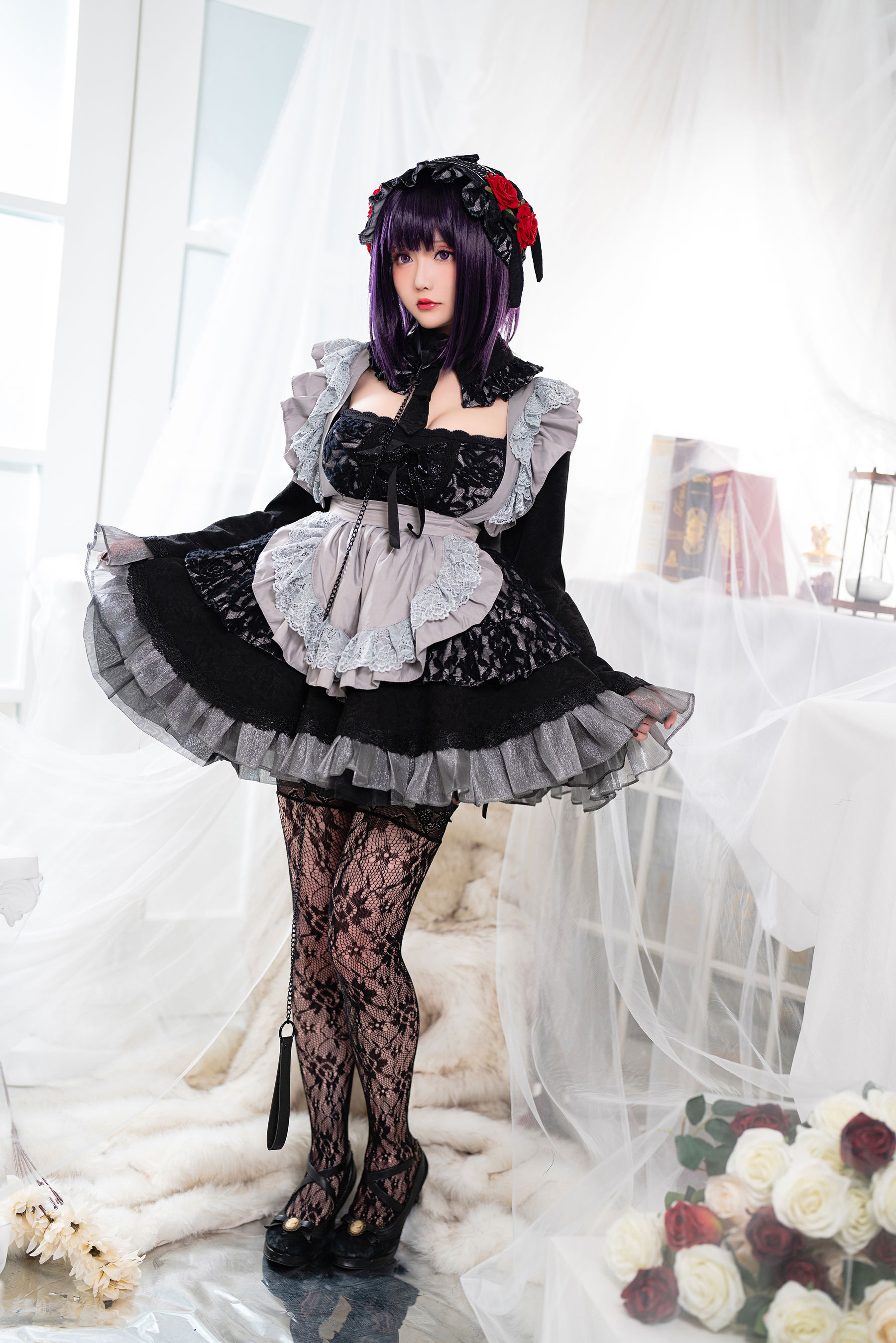 [福利COS] Coser小姐姐星之迟迟 - 黑江雫