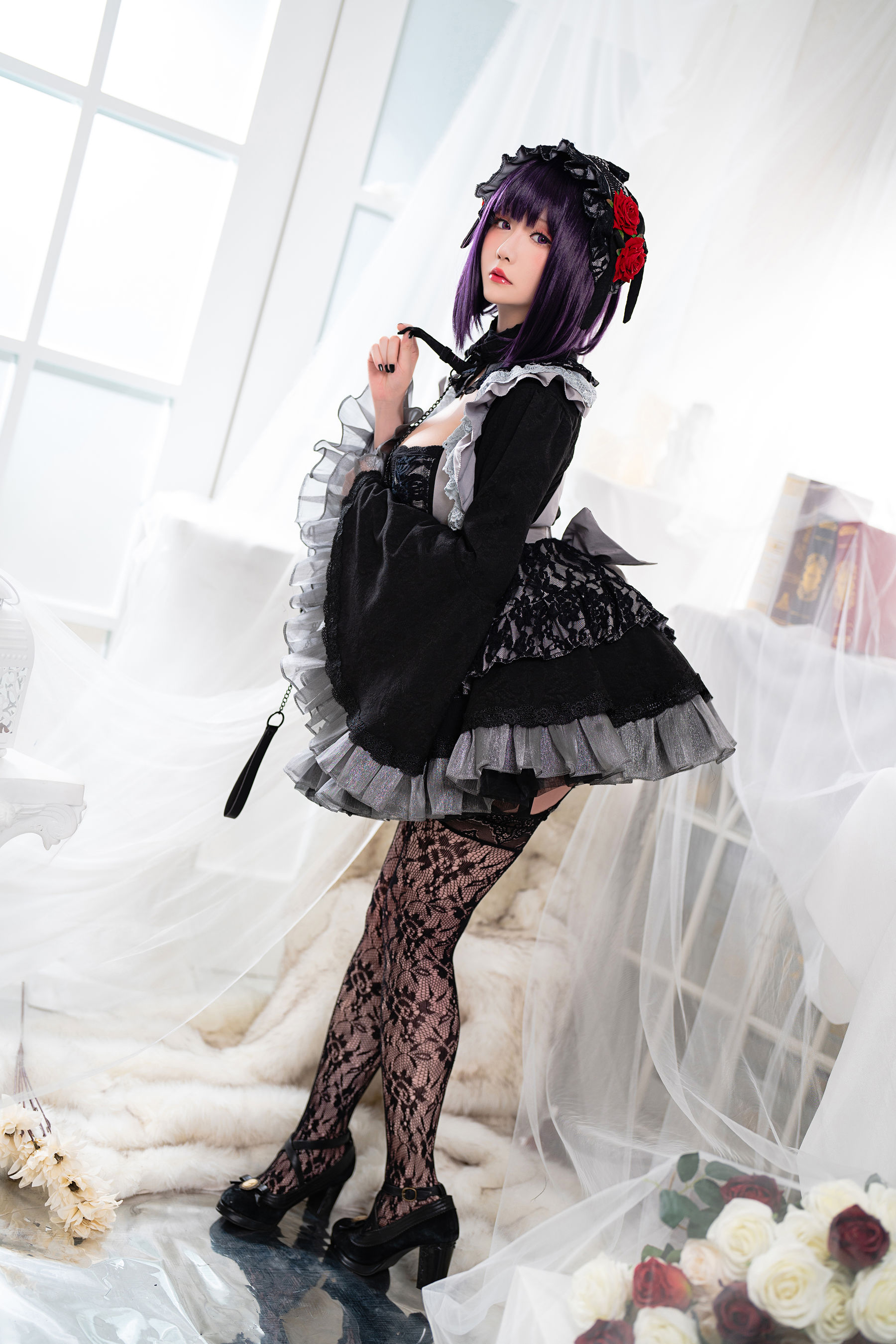 [福利COS] Coser小姐姐星之迟迟 - 黑江雫