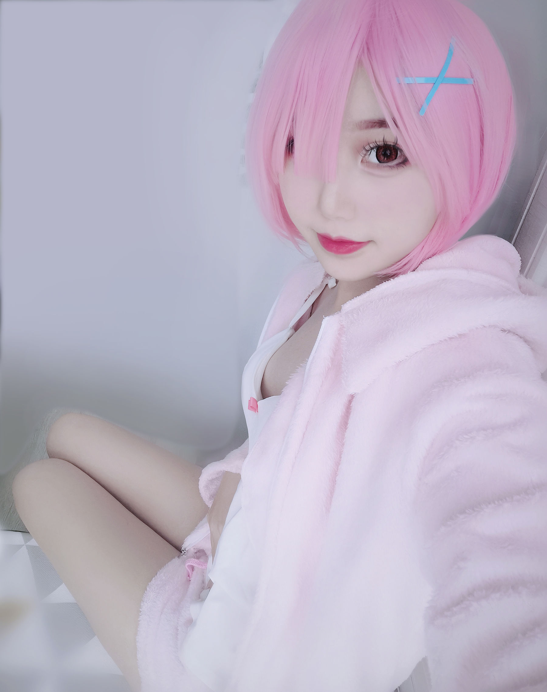 [福利COS] eloise软软 - 拉姆睡衣