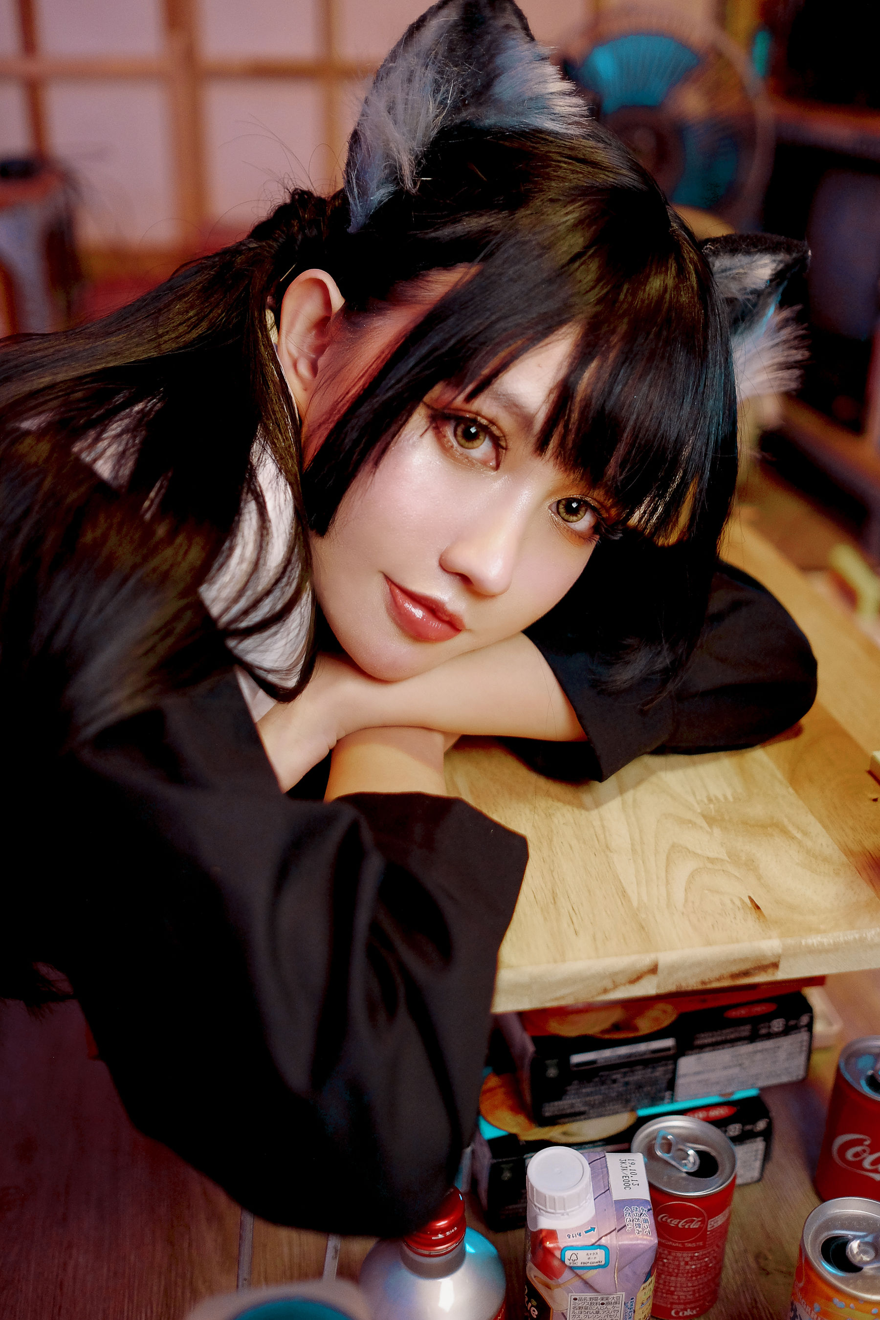 [福利COS] PingPing - Kuroneko黑猫