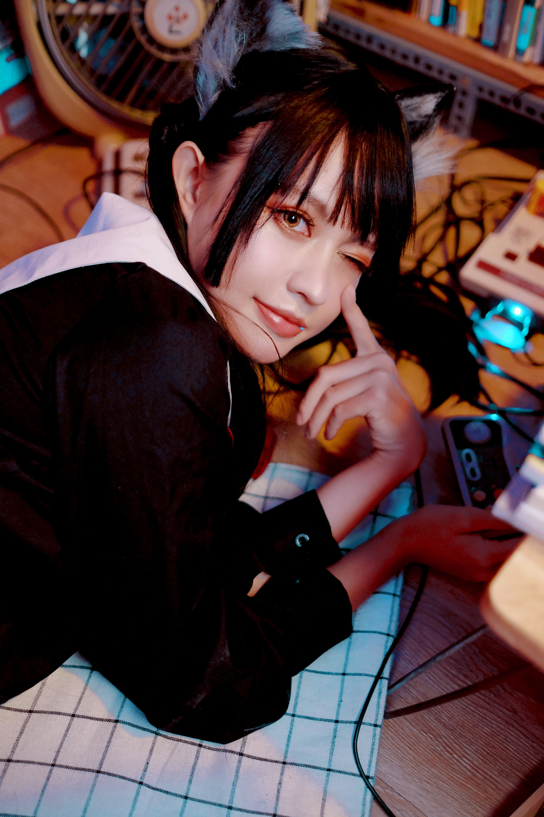 [福利COS] PingPing - Kuroneko黑猫
