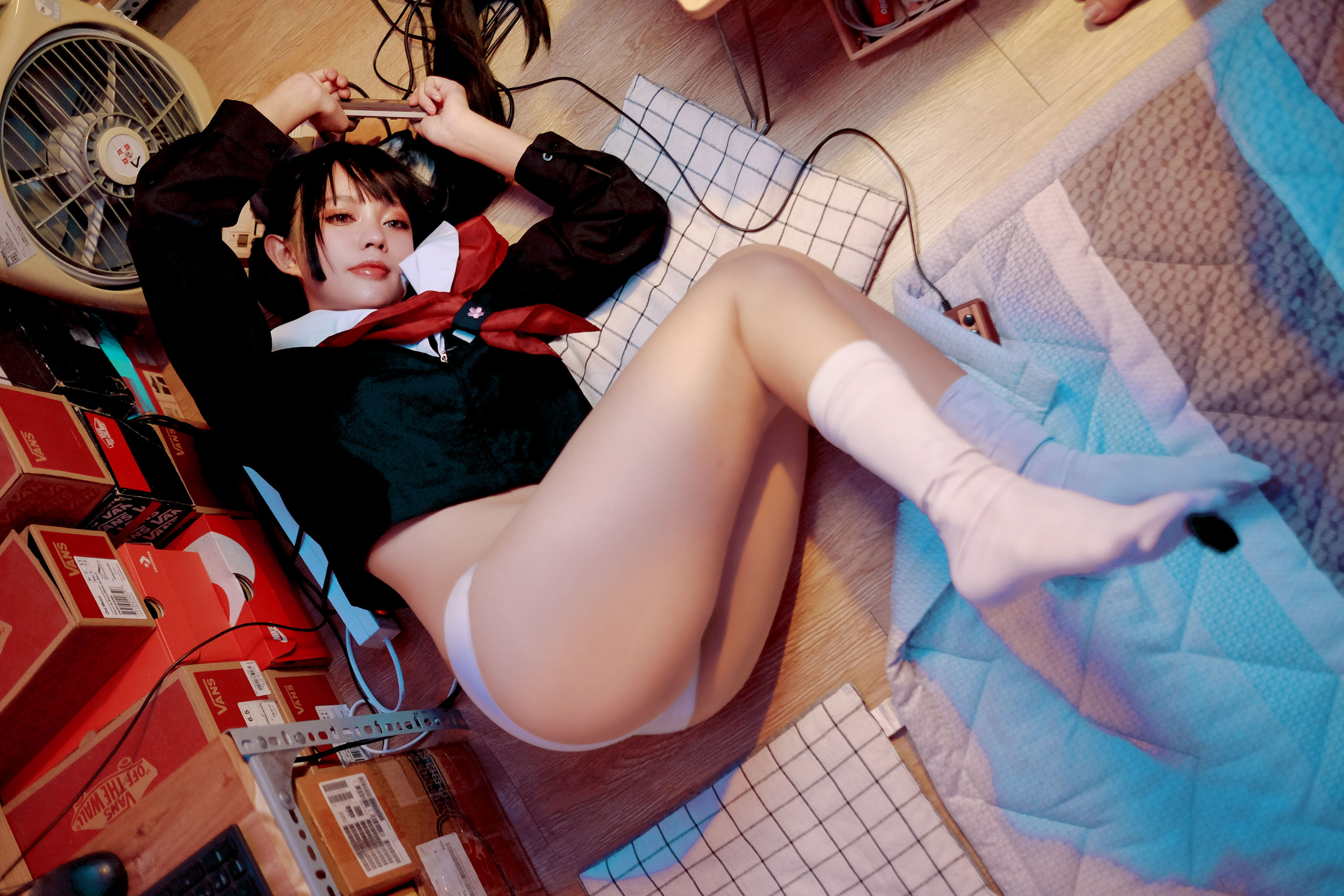 [福利COS] PingPing - Kuroneko黑猫