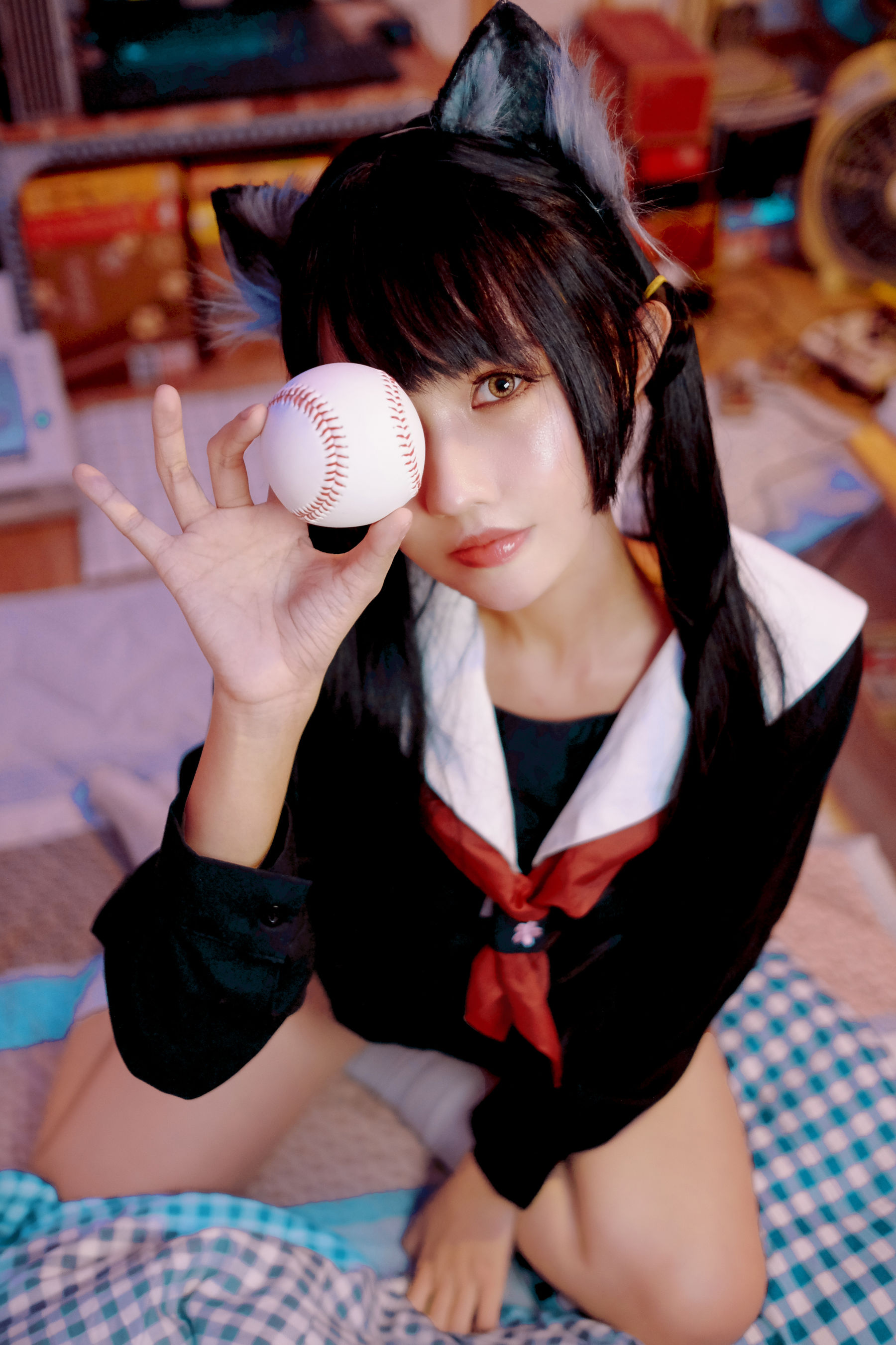 [福利COS] PingPing - Kuroneko黑猫